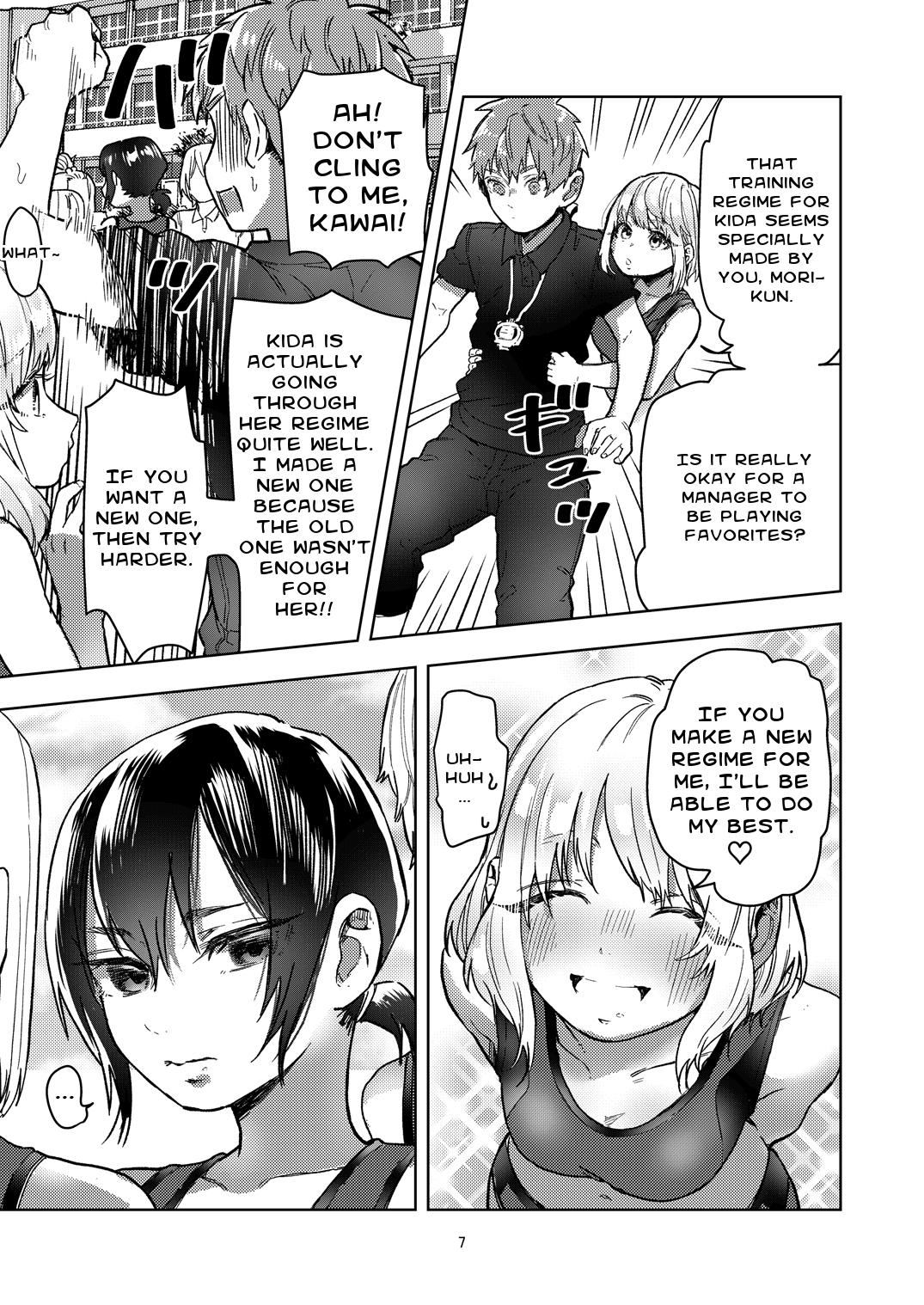 My Track And Field Girlfriend Is Cool And Sometimes Hot [Nozawa Yukiko] 1 . My Track And Field Girlfriend Is Cool And Sometimes Hot - Chapter 1 [Nozawa Yukiko] – page 7