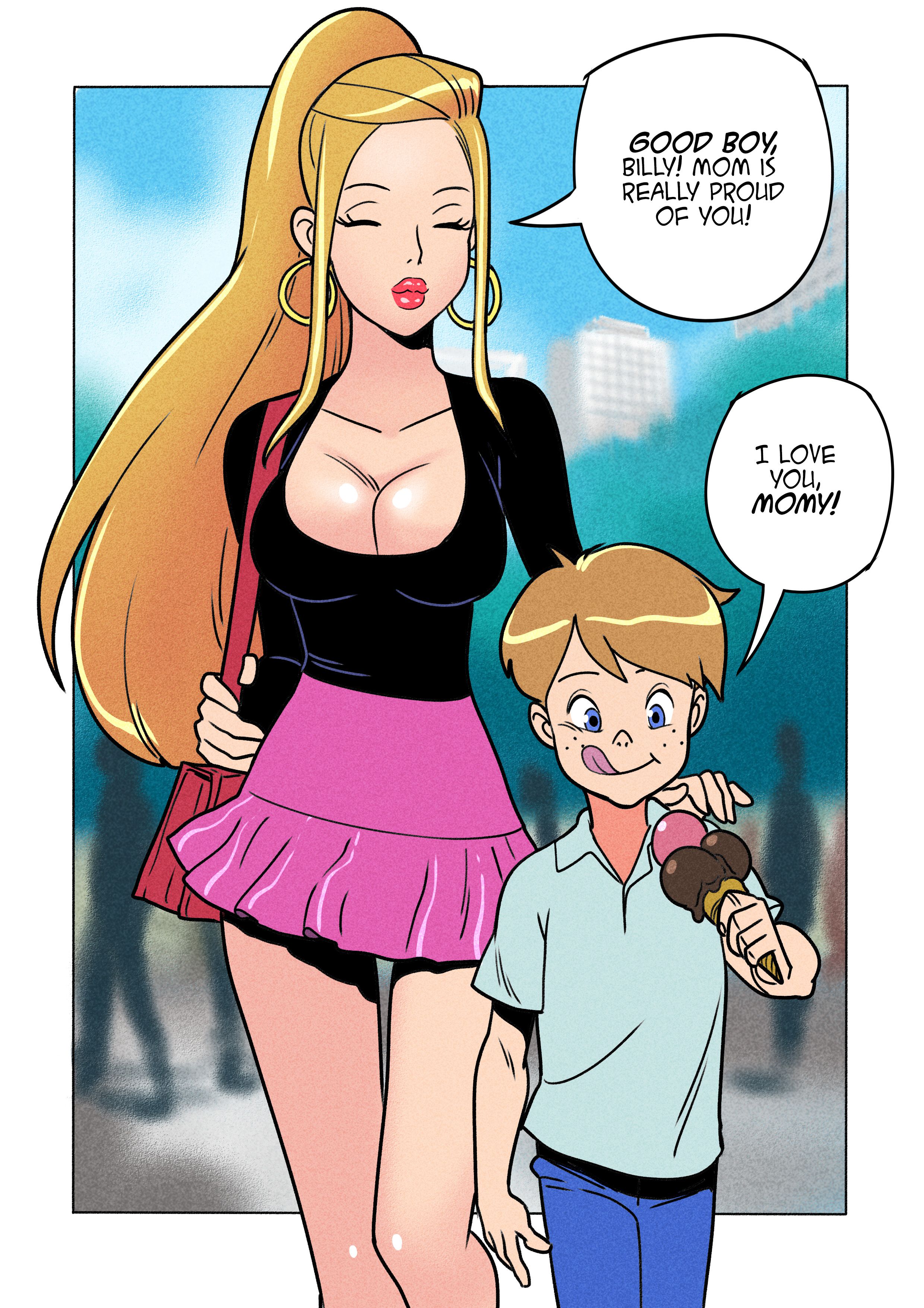 Don’t Mess With My Mom! [LewdToons] 1 . Don't Mess With My Mom!  - Chapter 1 [LewdToons] – page 6