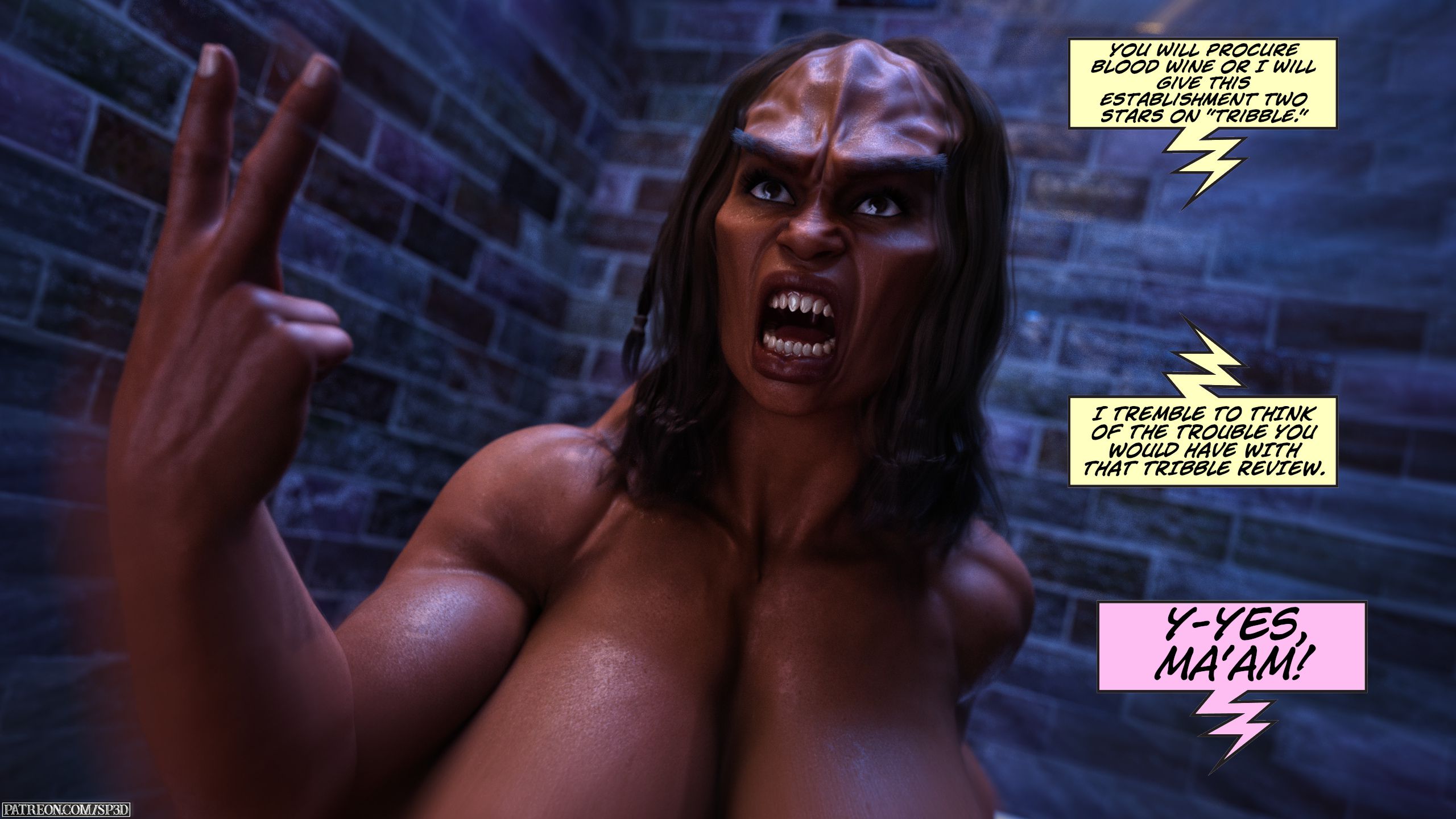 Satisfaction Guaranteed [SquarePeg3D] 1 . Satisfaction Guaranteed - Chapter 1 [SquarePeg3D] – page 47