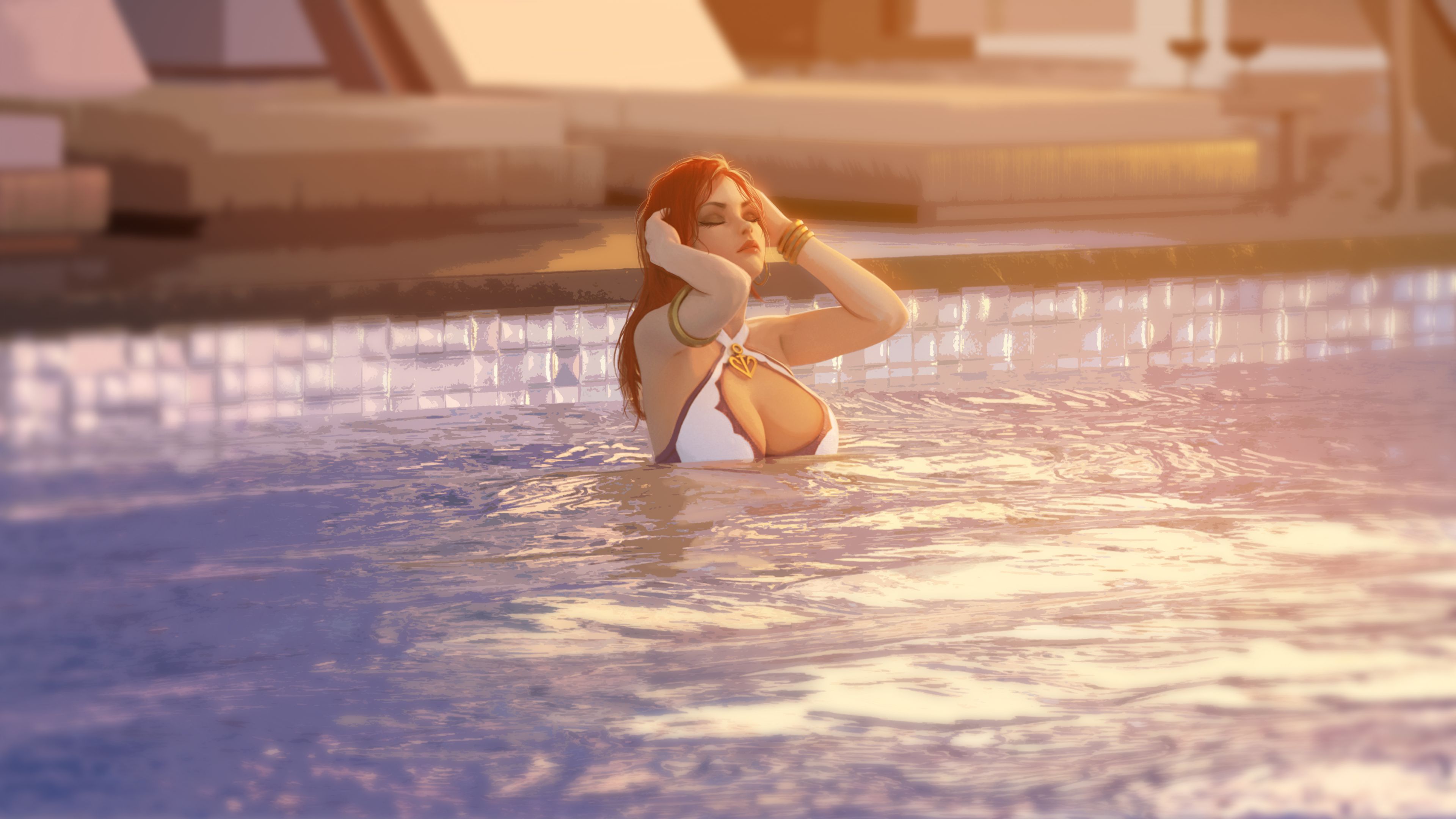 Pool Party (League Of Legends) [Firolian] 1.3 . Pool Party - RAW Images - Chapter 1 (League Of Legends) [Firolian] – page 10