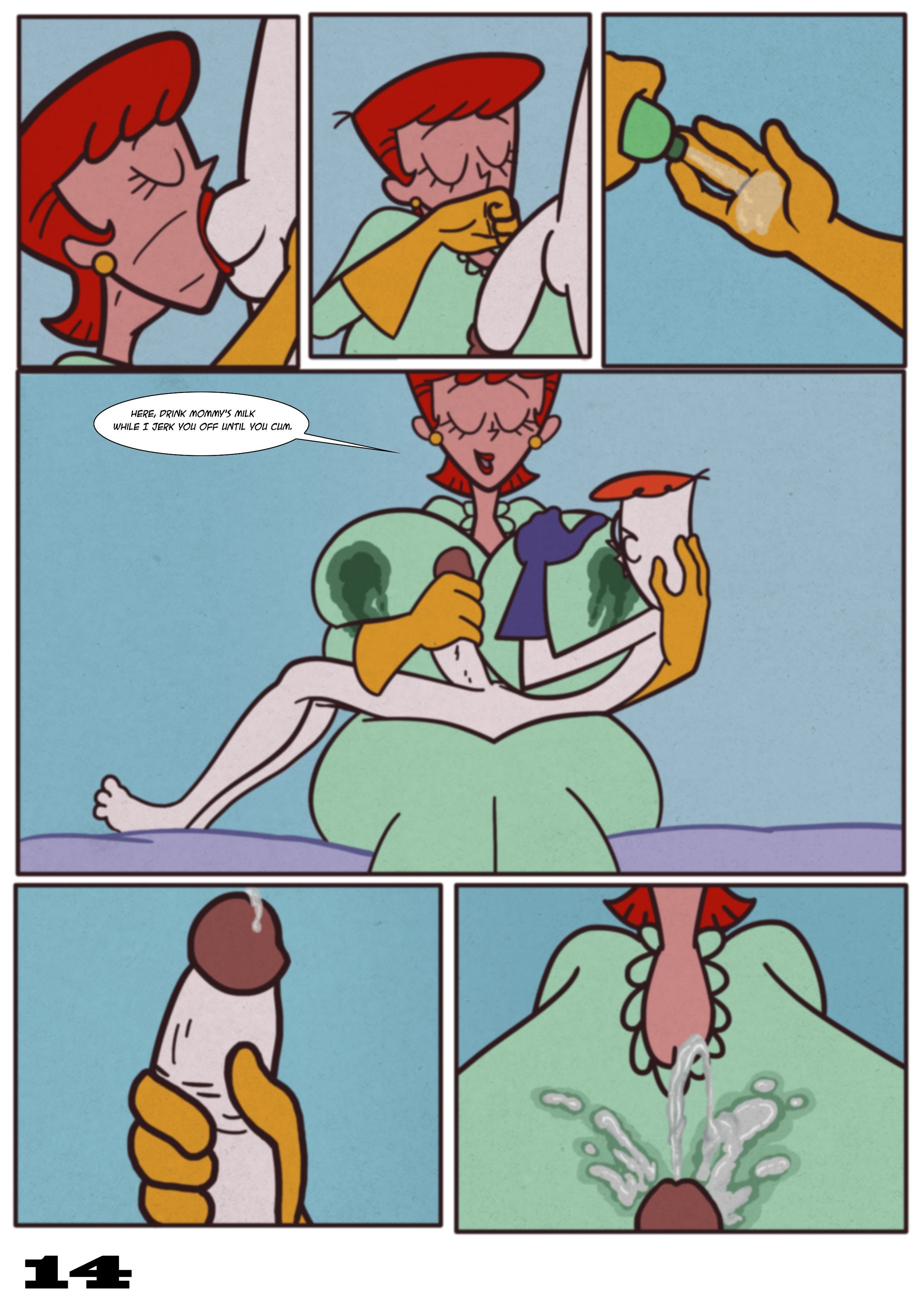 Milking Mom (Dexter’s Laboratory) [Grigori] 1 . Milking Mom - Chapter 1 (Dexter's Laboratory) [Grigori] – page 16