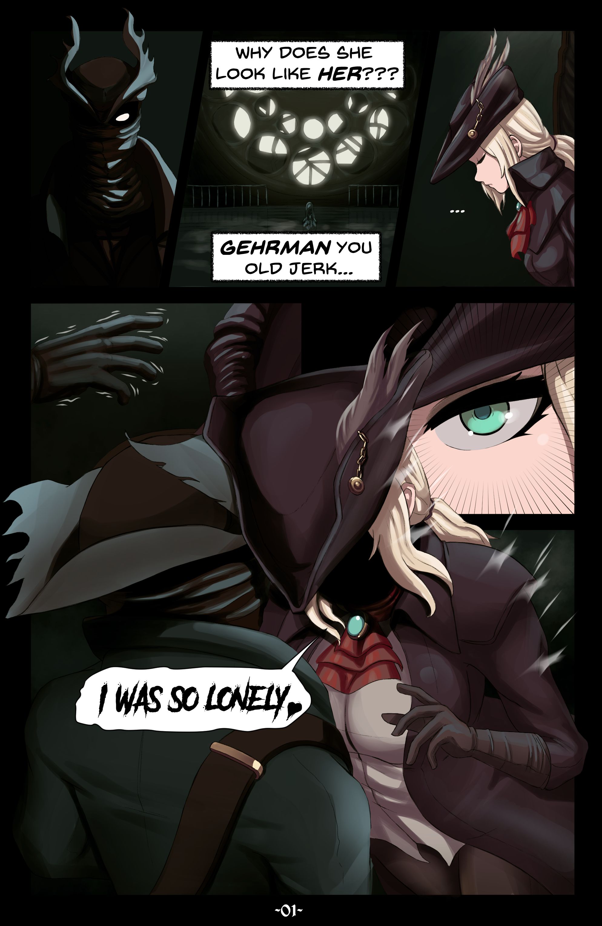 Lady Maria Of The Astral Cocktower (Bloodborne) [NowaJoestar] 1 . Lady Maria Of The Astral Cocktower - Chapter 1 (Bloodborne) [NowaJoestar] – page 21