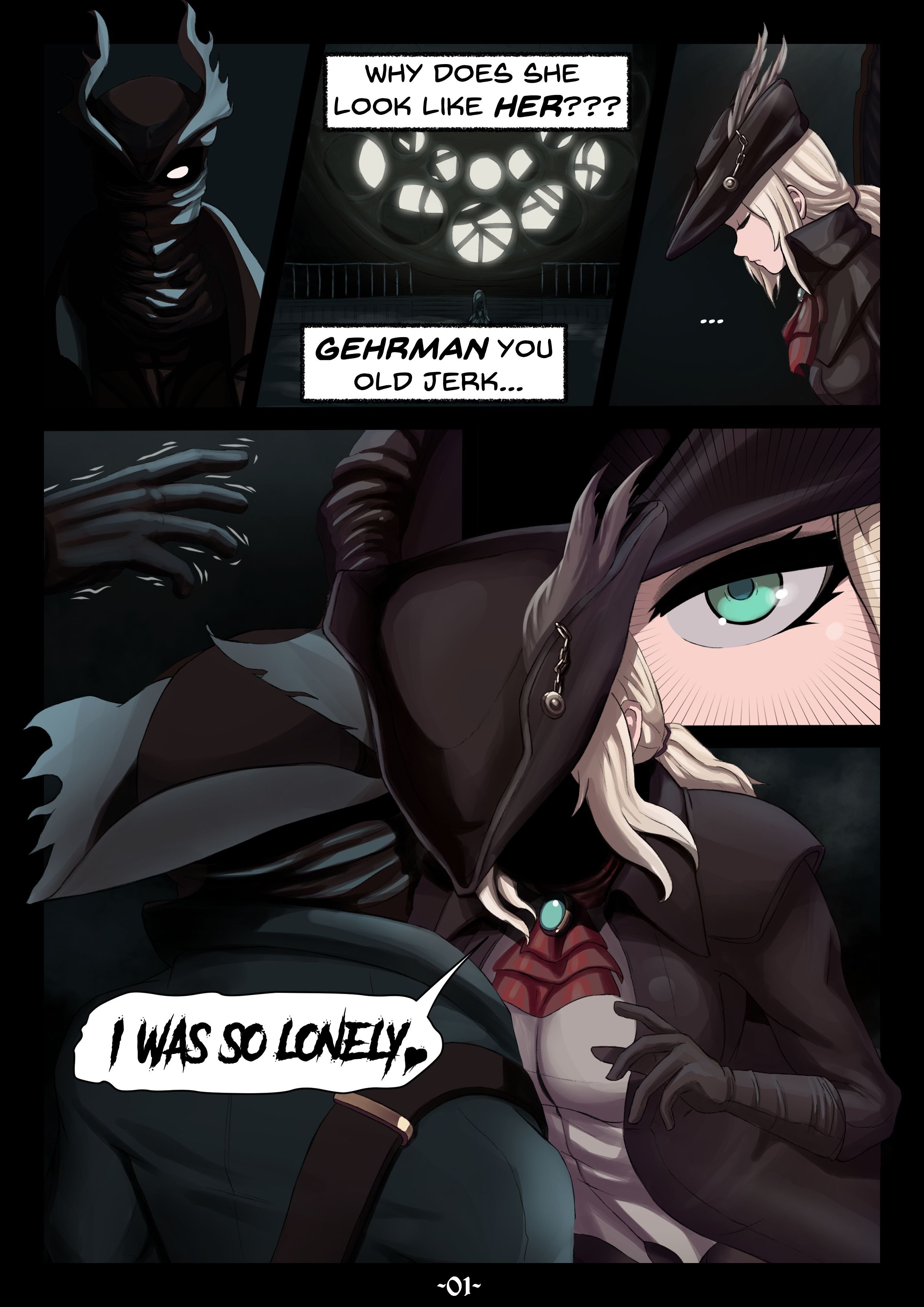 Lady Maria Of The Astral Cocktower (Bloodborne) [NowaJoestar] 1 . Lady Maria Of The Astral Cocktower - Chapter 1 (Bloodborne) [NowaJoestar] – page 3