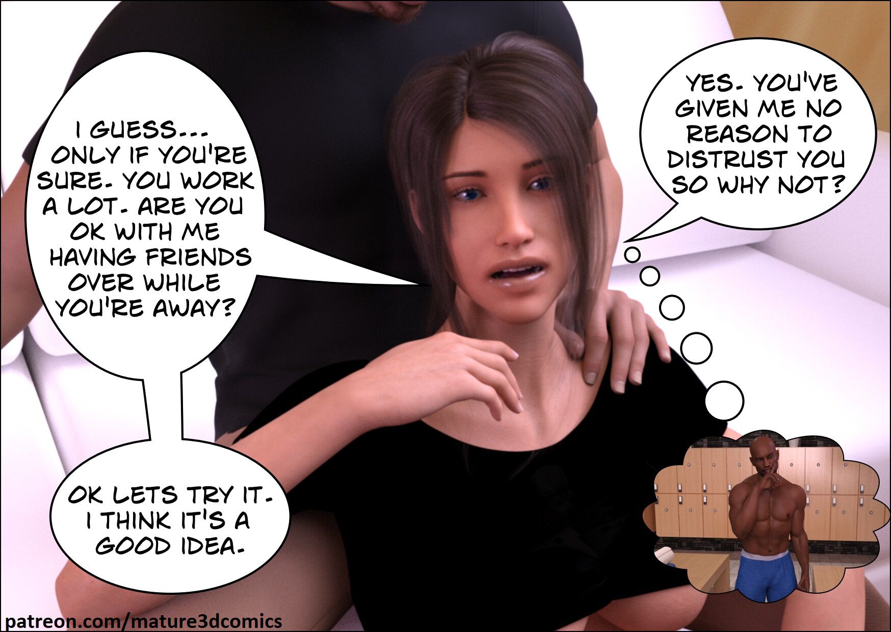 Betrayal [Mature3DComics] 1 . Betrayal - Chapter 1 [Mature3DComics] – page 13