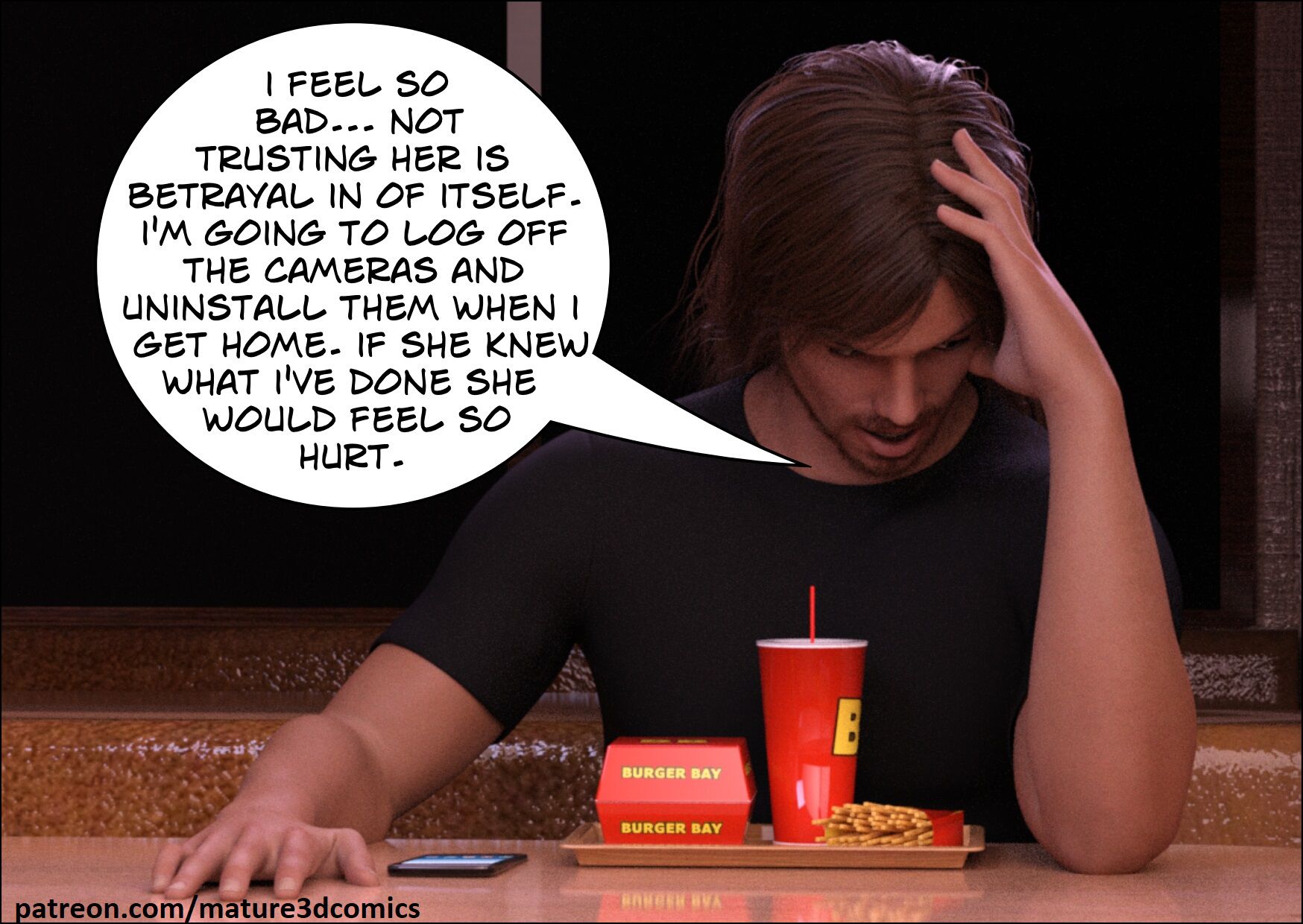 Betrayal [Mature3DComics] 1 . Betrayal - Chapter 1 [Mature3DComics] – page 27