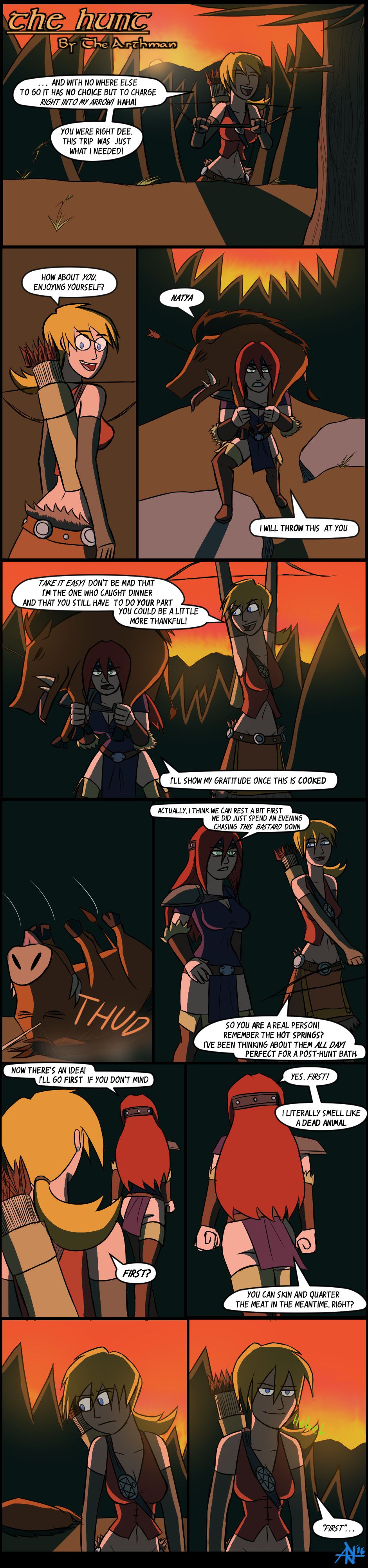 The Hunt [The Arthman] 1 . The Hunt - Chapter 1 [The Arthman] – page 1