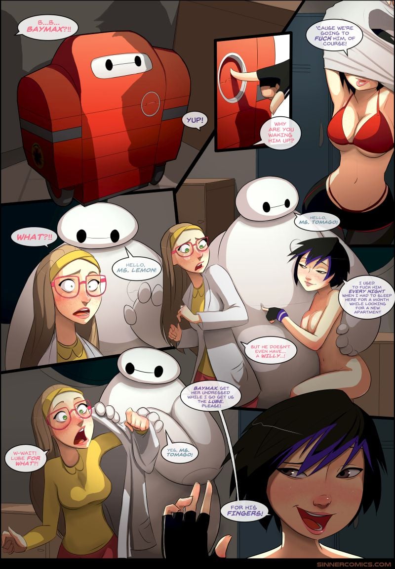 Big Sloppy Fingers (Big Hero 6) [SillyGirl] 1 . Big Sloppy Fingers - Chapter 1 (Big Hero 6) [SillyGirl] – page 3