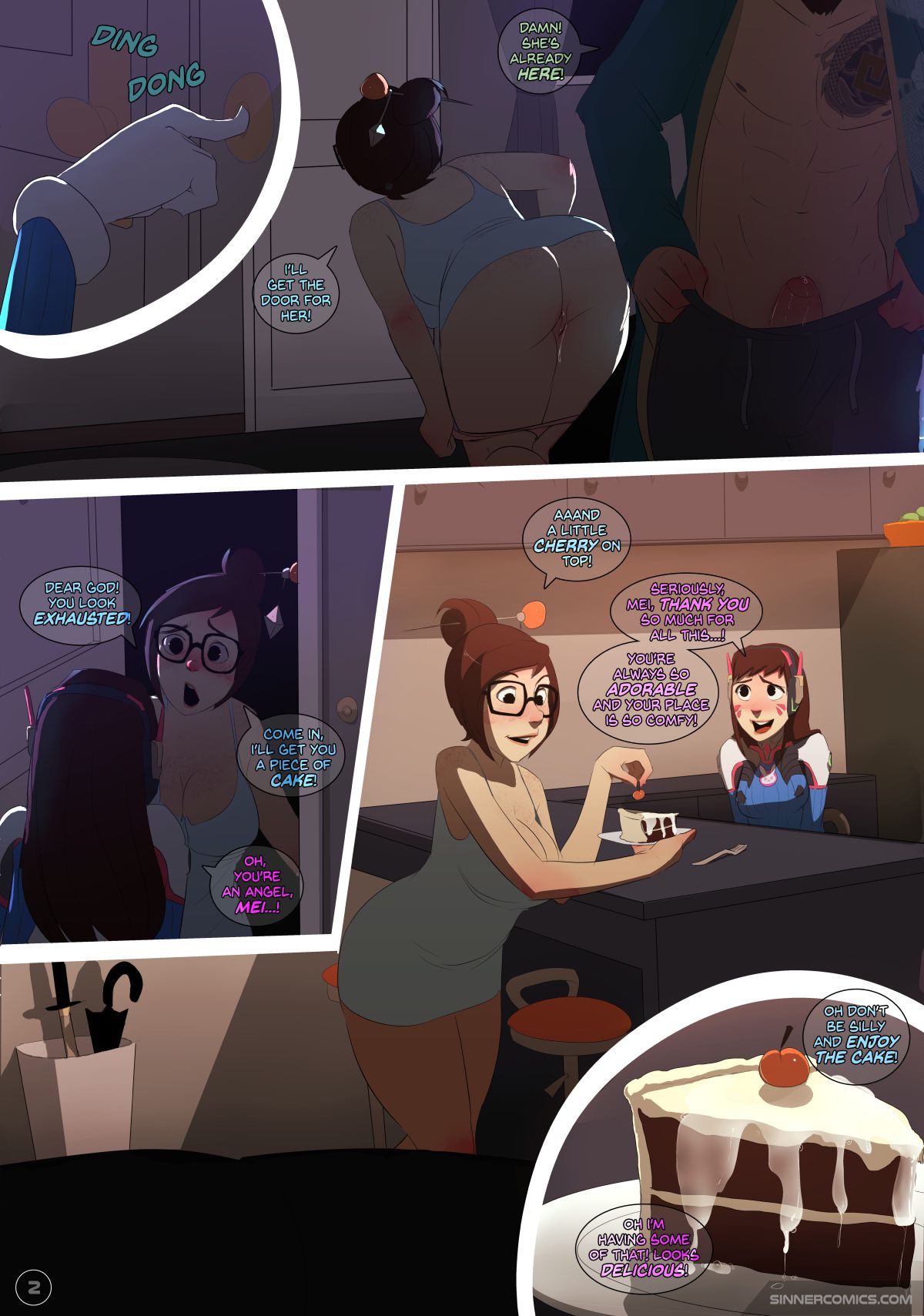 The Girly Watch (Overwatch) [SillyGirl] 2 . The Girly Watch - Chapter 2 (Overwatch) [SillyGirl] – page 3
