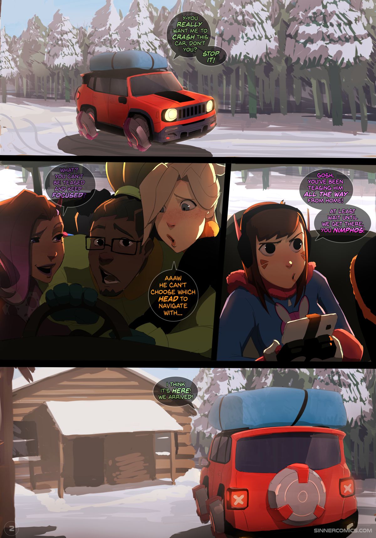 The Girly Watch (Overwatch) [SillyGirl] 3 . The Girly Watch - Chapter 3 (Overwatch) [SillyGirl] – page 3