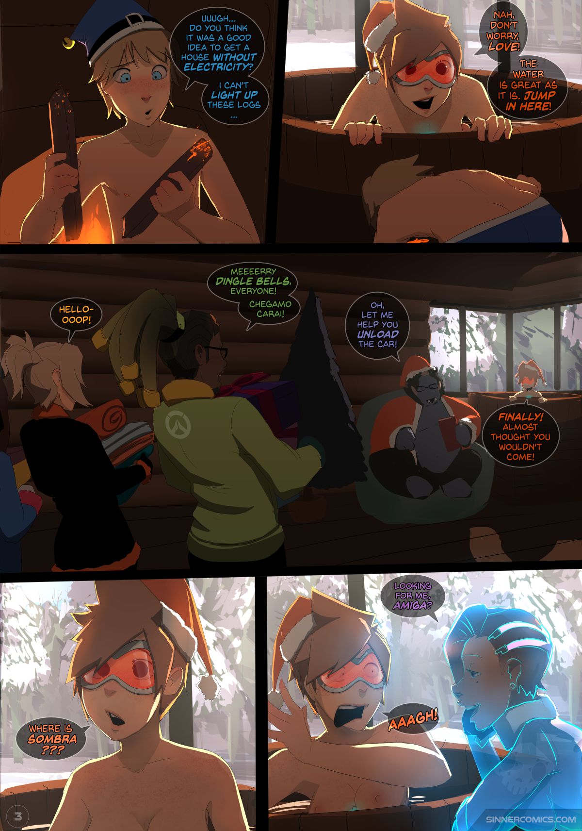 The Girly Watch (Overwatch) [SillyGirl] 3 . The Girly Watch - Chapter 3 (Overwatch) [SillyGirl] – page 4