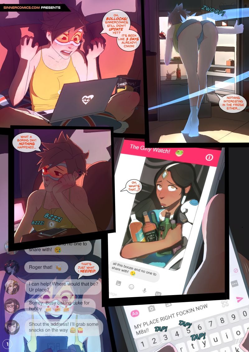 The Girly Watch (Overwatch) [SillyGirl] 1 . The Girly Watch - Chapter 1 (Overwatch) [SillyGirl] – page 2
