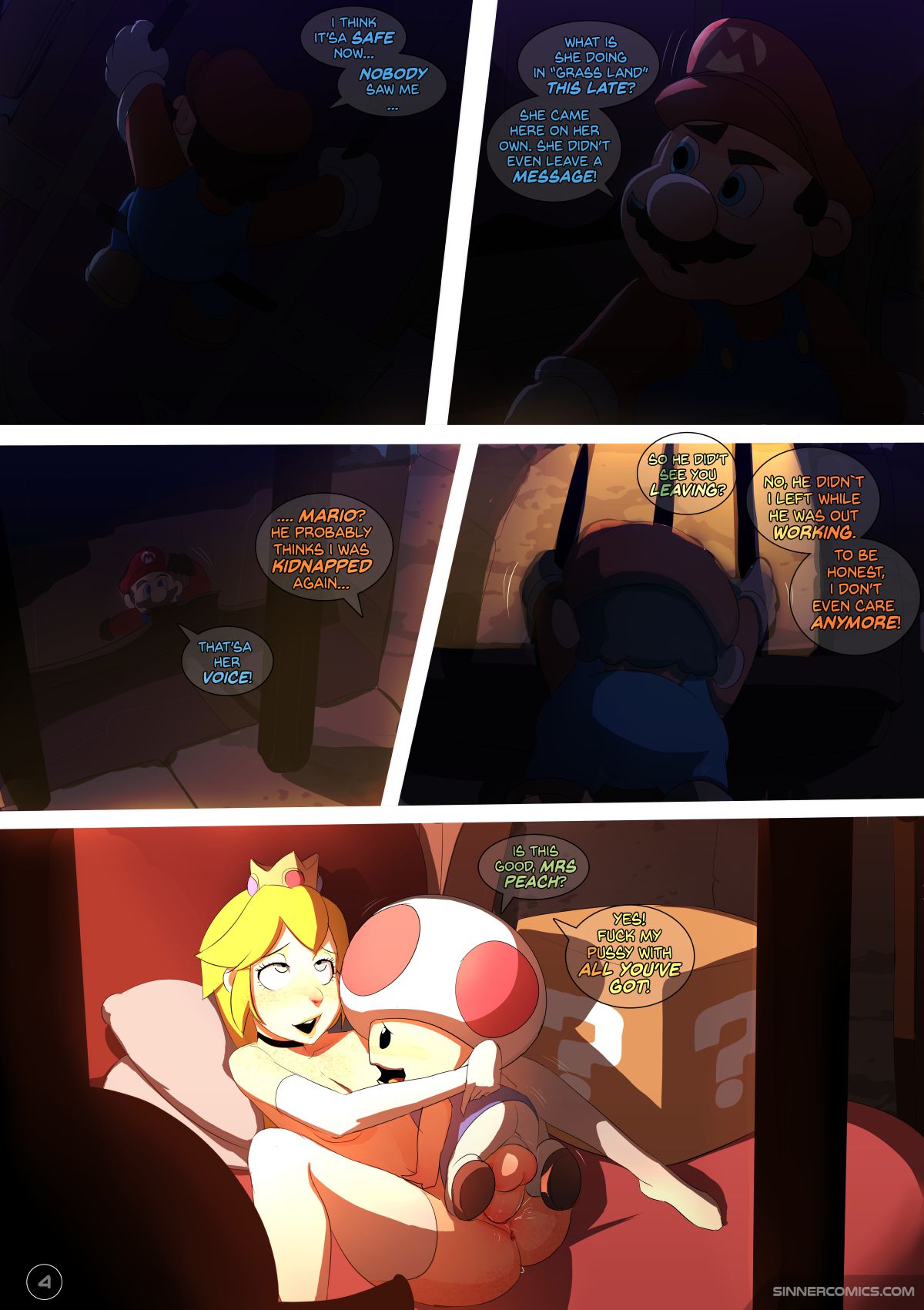Princess Peach (Mario Series) [SillyGirl] 1 . Princess Peach - Chapter 1 (Mario Series) [SillyGirl] – page 5