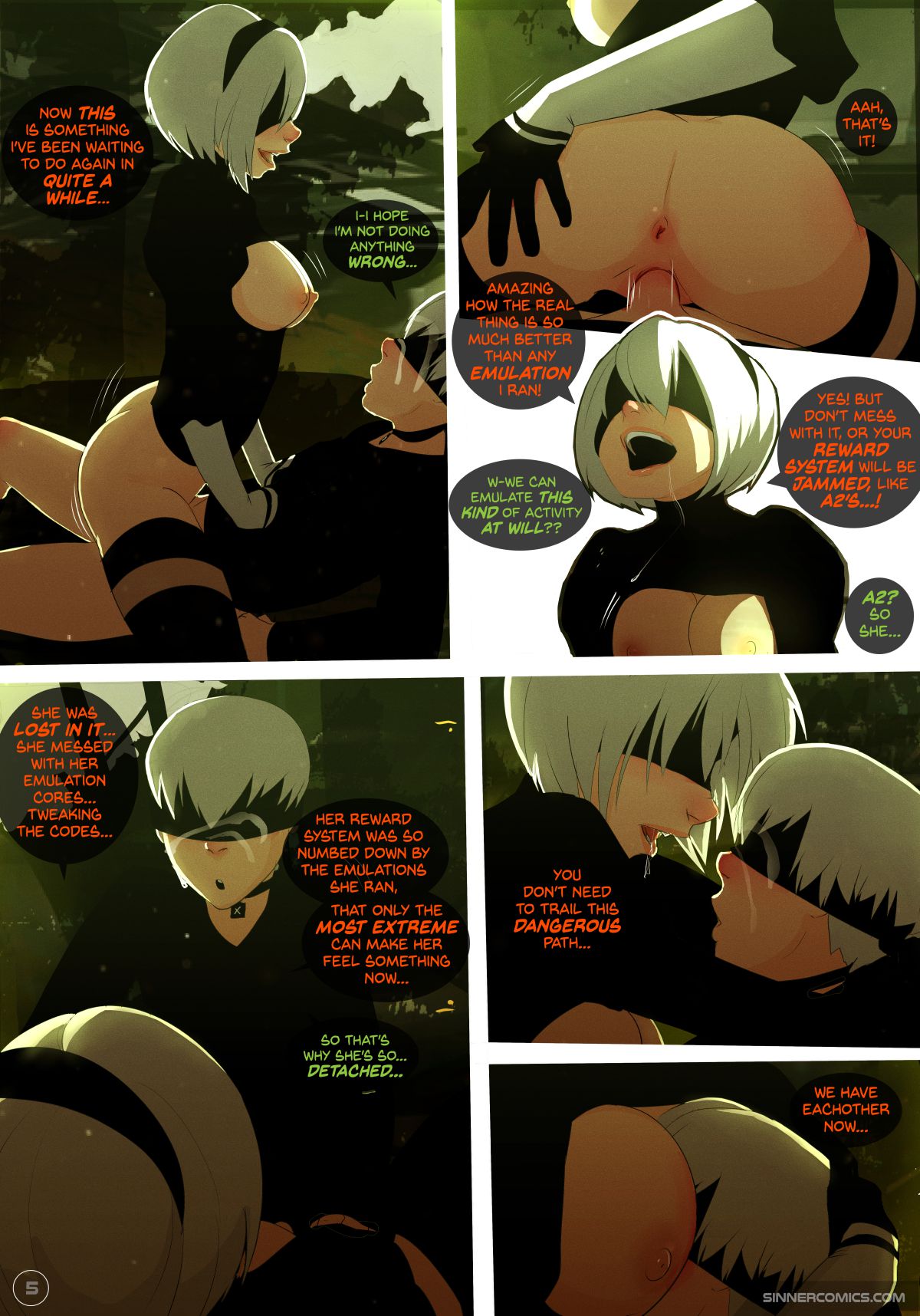 NieR: Automata XXX (NieR: Automata) [SillyGirl] 1 . NieR: Automata XXX - Chapter 1 (NieR: Automata) [SillyGirl] – page 5