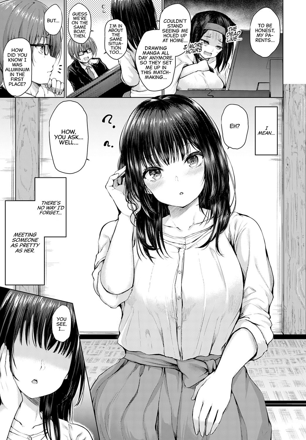 A Chance Matchmaking [Hitotsuba] 1 . A Chance Matchmaking - Chapter 1 [Hitotsuba] – page 3