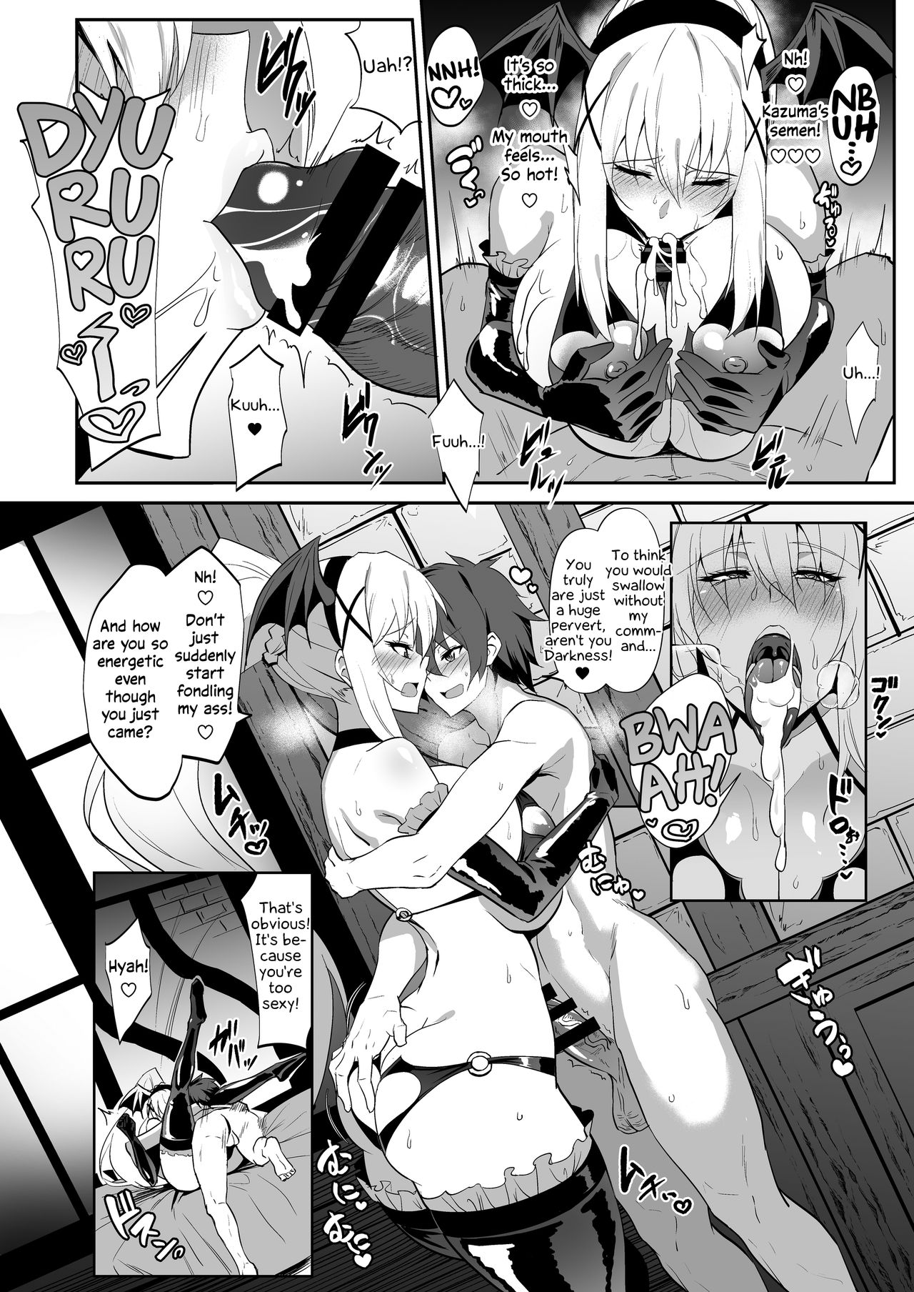 Darkness true LOVE (Kono Subarashii Sekai ni Shukufuku wo!) [WTwinMkII2nd] 1 . Darkness true LOVE - Chapter 1 (Kono Subarashii Sekai ni Shukufuku wo!) [WTwinMkII2nd] – page 9