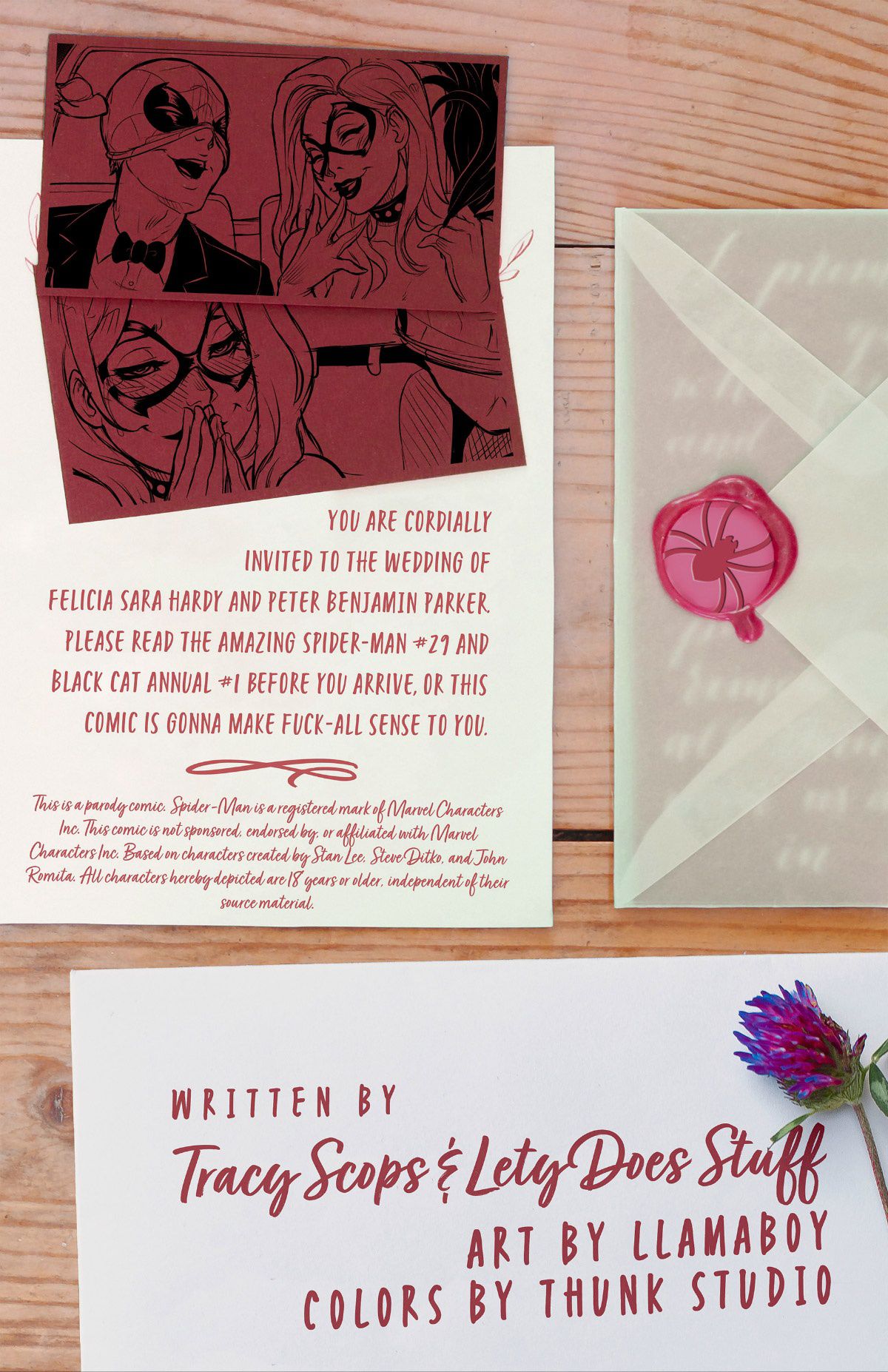 The Nuptials (Spider-Man) [Tracy Scops] 1 . The Nuptials - Chapter 1 (Spider-Man) [Tracy Scops] – page 2