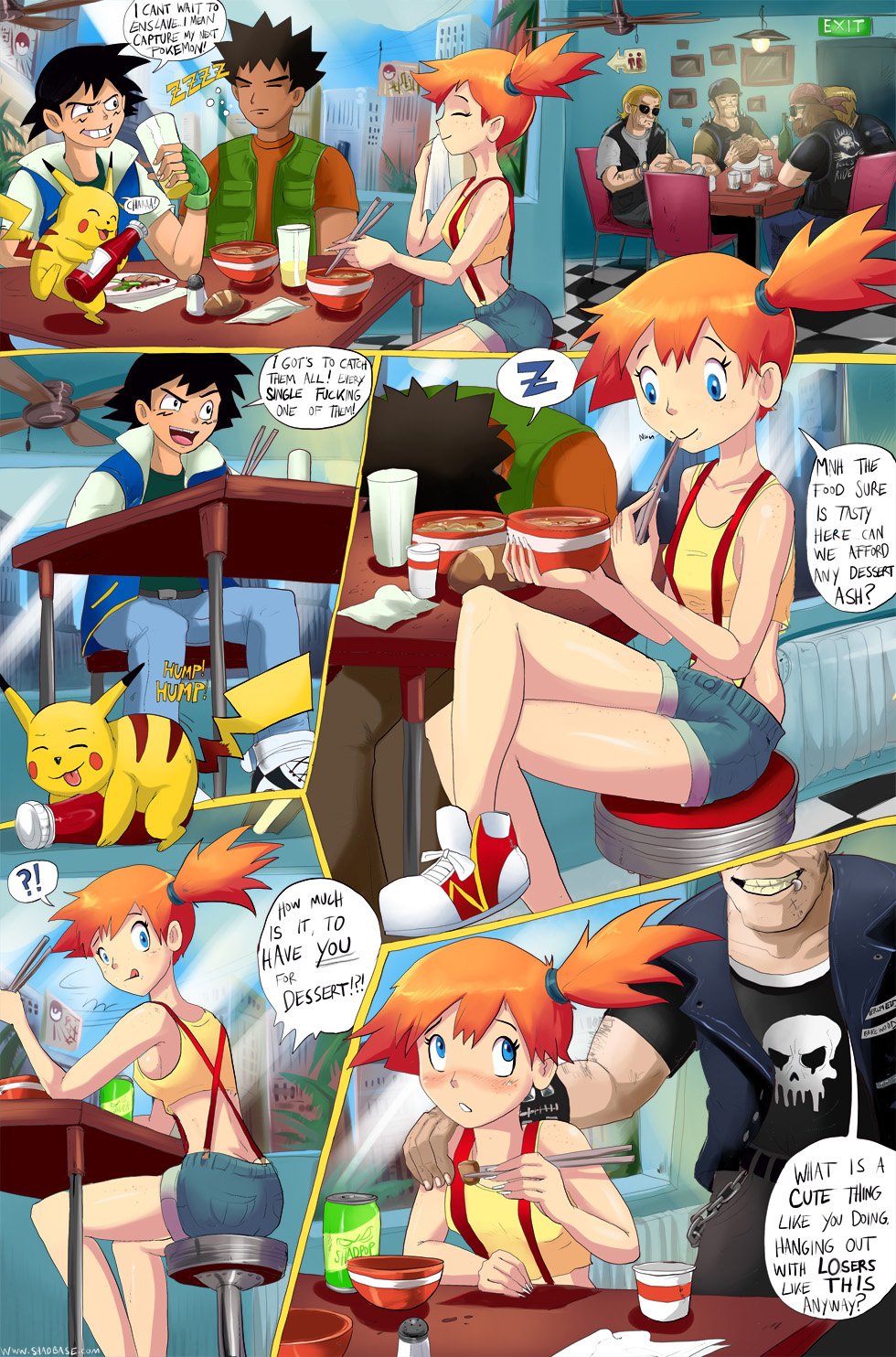 Misty Gets Wet (Pokemon) [ShadBase] 1 . Misty Gets Wet - Chapter 1 (Pokemon) [ShadBase] – page 2