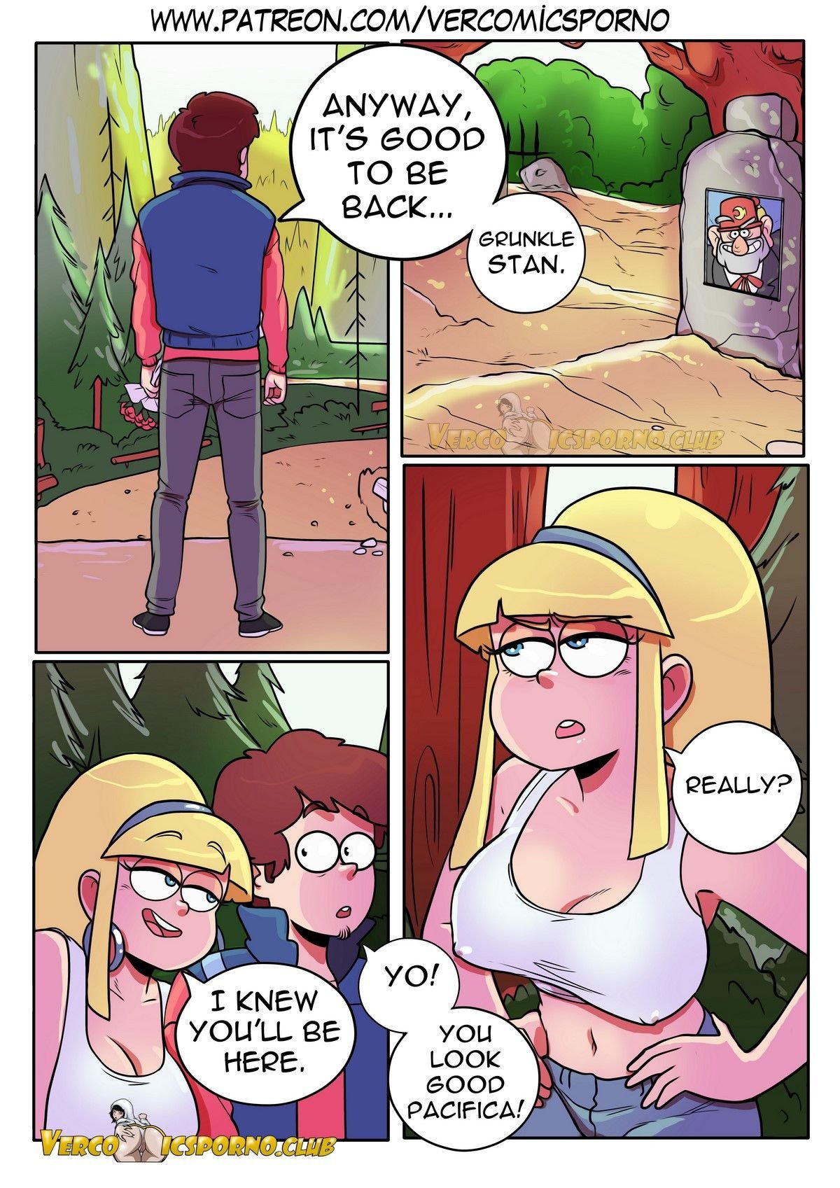 The Next Summer (Gravity Falls) [Gansoman] 1 . The Next Summer - Chapter 1 (Gravity Falls) [Gansoman] – page 3
