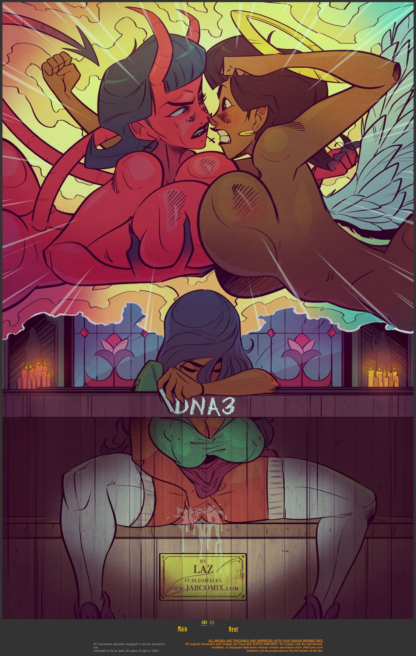 DNA [JABComix] 3 . DNA - Chapter 3 [JABComix] – page 1