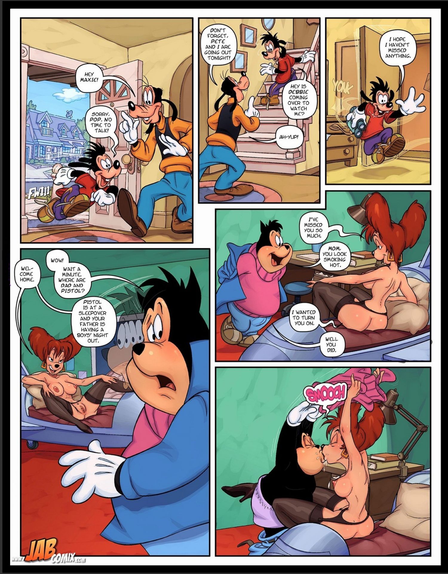 Family Affair (Goof Troop) [JABComix] 3 . Family Affair  - Chapter 3 (Goof Troop) [JABComix] – page 2