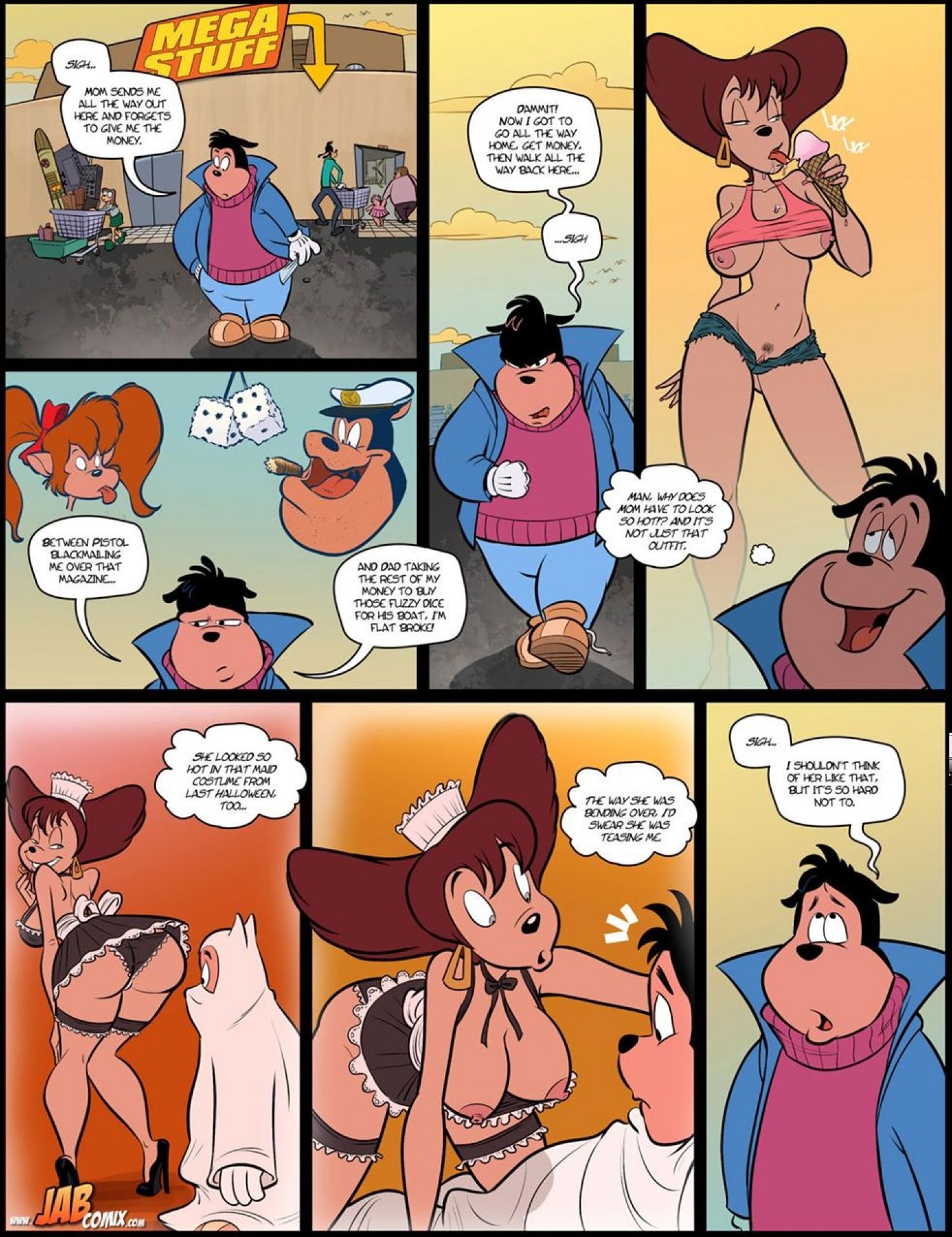 Family Affair (Goof Troop) [JABComix] 1 . Family Affair  - Chapter 1 (Goof Troop) [JABComix] – page 6