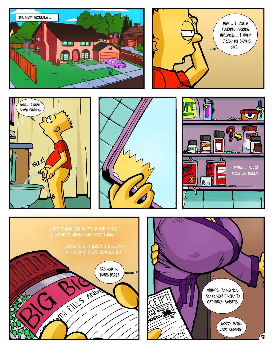 Simpcest (The Simpsons) [Hexamous] 1 . Simpcest - Chapter 1 (The Simpsons) [Hexamous] – page 8