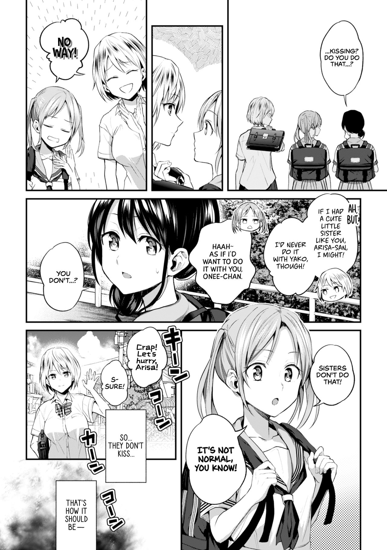 Scary Kiss Of My Sister [Nagashiro Rouge] 1 . Scary Kiss Of My Sister - Chapter 1 [Nagashiro Rouge] – page 6