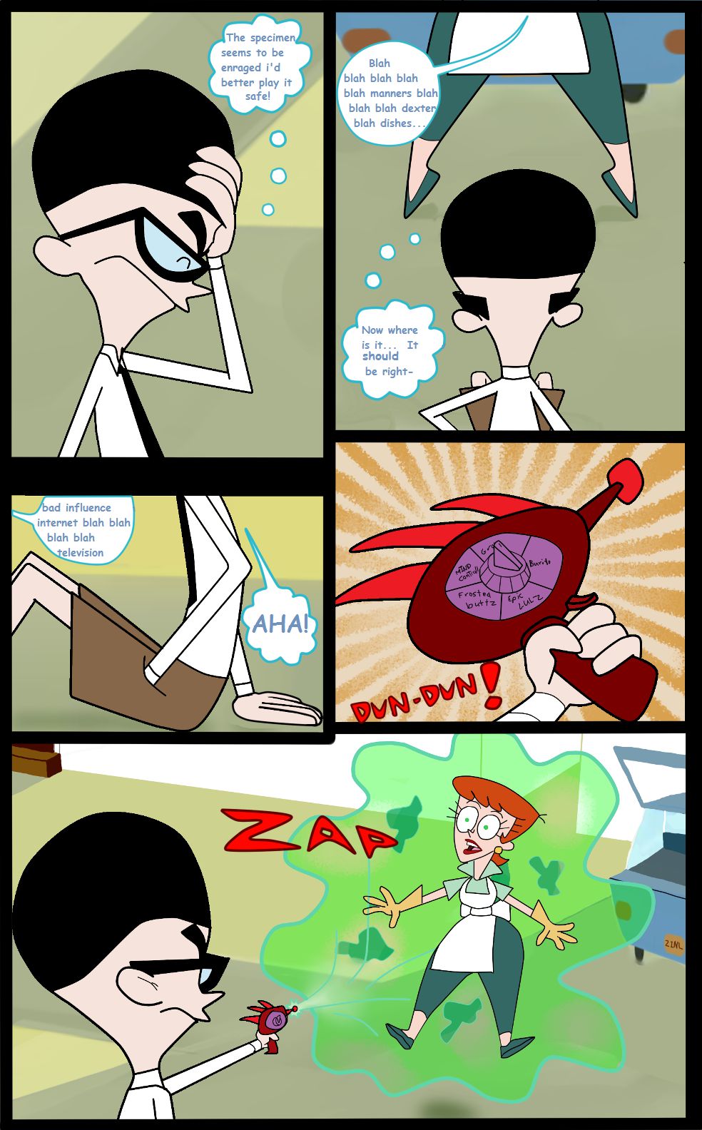MomDark-er (Dexter’s Laboratory) [Whargleblargle] 1 . MomDark-er - Chapter 1 (Dexter's Laboratory) [Whargleblargle] – page 7