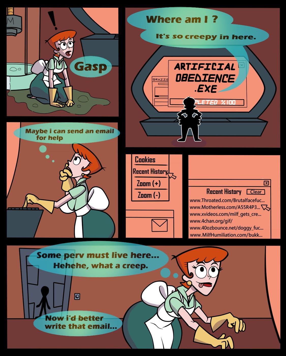 MomDark-er (Dexter’s Laboratory) [Whargleblargle] 2 . MomDark-er - Chapter 2 (Dexter's Laboratory) [Whargleblargle] – page 3