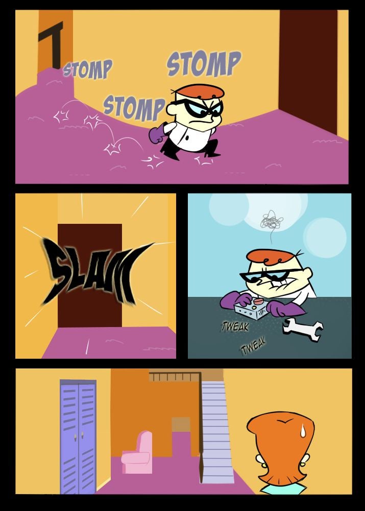 Bad Mouth Mom (Dexter’s Laboratory) [WhargleBlargle] 1 . Bad Mouth Mom - Chapter 1 (Dexter’s Laboratory) [WhargleBlargle] – page 3