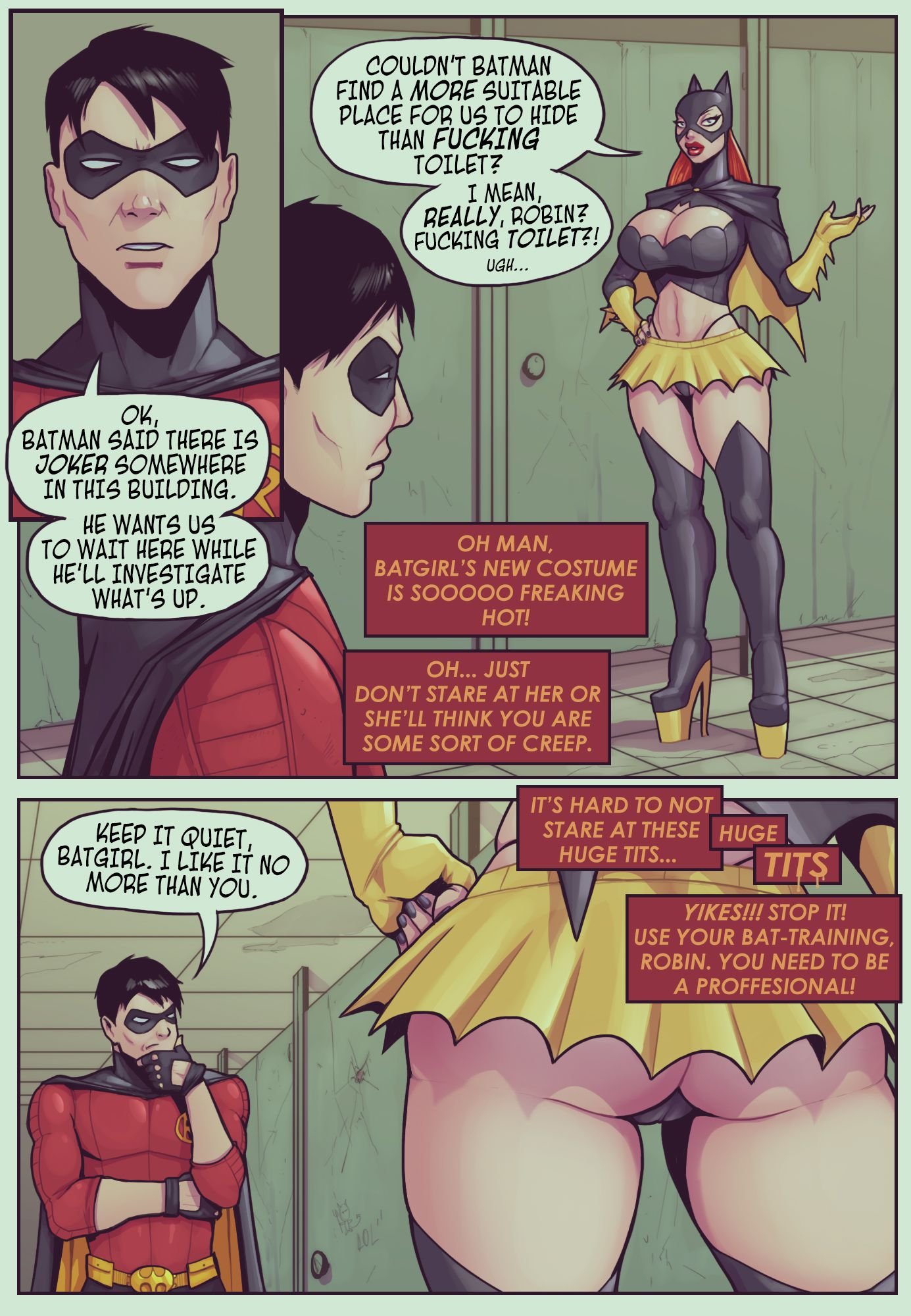 Ruined Gotham – Batgirl Loves Robin (Batman) [DevilHS] 1 . Ruined Gotham - Batgirl Loves Robin - Chapter 1 (Batman) [DevilHS] – page 2