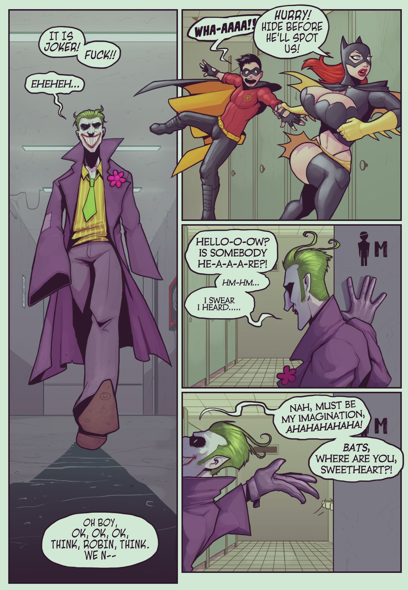 Ruined Gotham – Batgirl Loves Robin (Batman) [DevilHS] 1 . Ruined Gotham - Batgirl Loves Robin - Chapter 1 (Batman) [DevilHS] – page 4