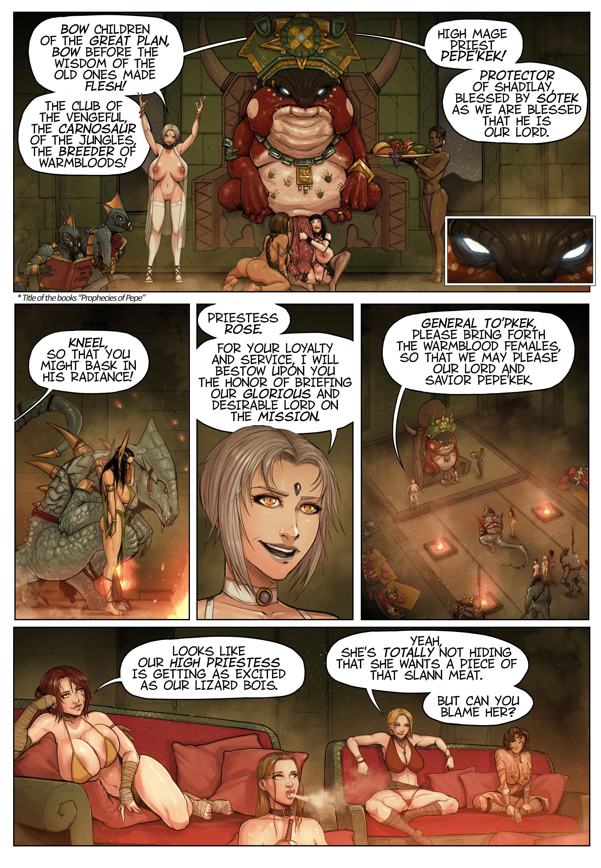 It’s A Pleasure To Serve (Warhammer) [DevilHS] 1 . It's A Pleasure To Serve - Chapter 1 (Warhammer) [DevilHS] – page 13