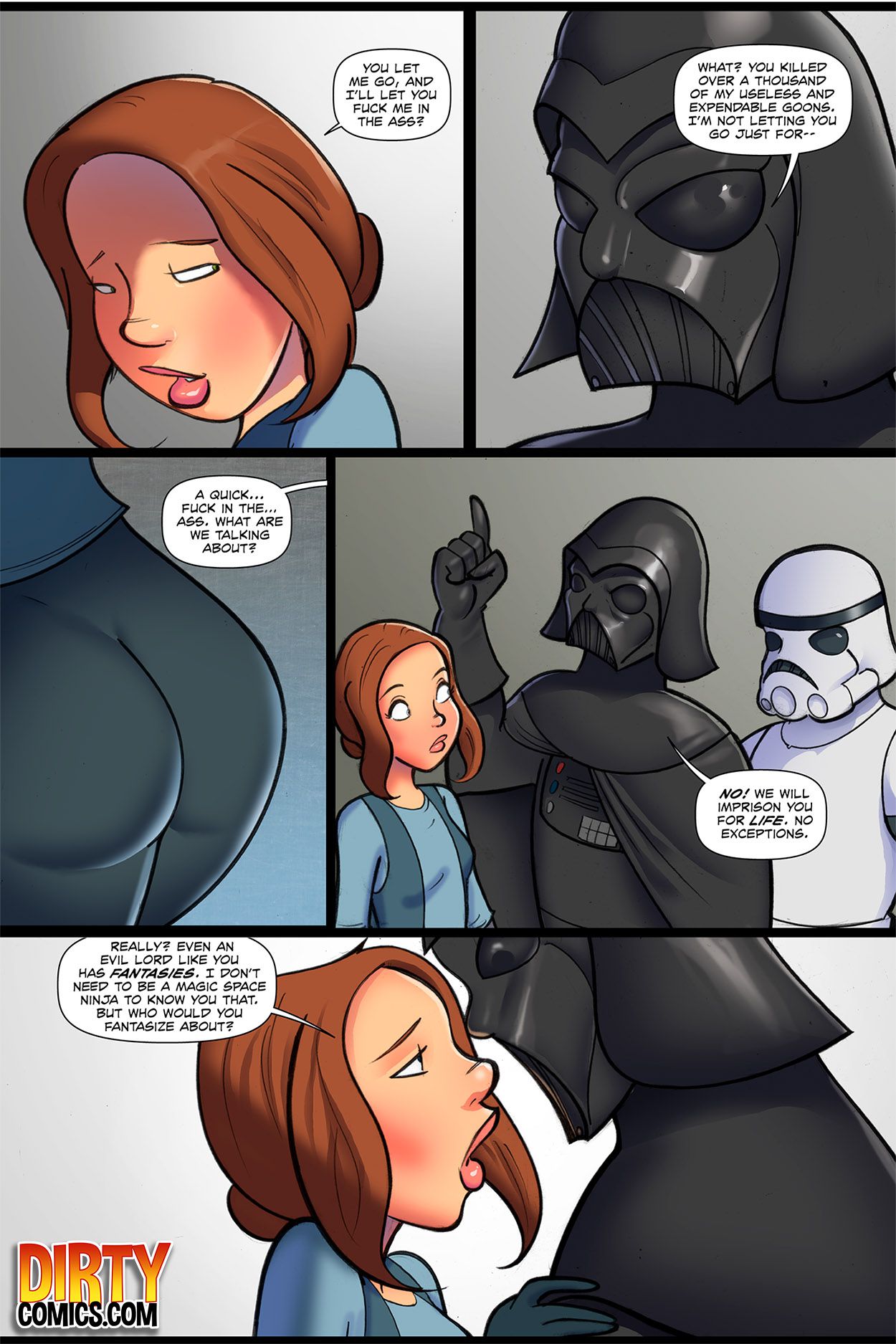 Whore One (Star Wars) [Dirty Comics] 1 . Whore One - Chapter 1 (Star Wars) [Dirty Comics] – page 3
