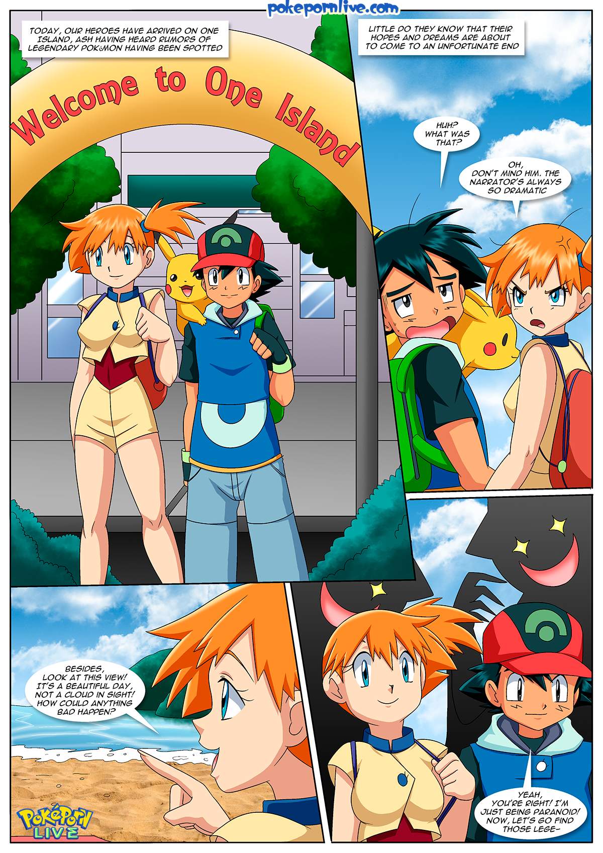To Catch A Trainer (Pokemon) [Palcomix] 1 . To Catch A Trainer - Chapter 1 (Pokemon) [Palcomix] – page 2