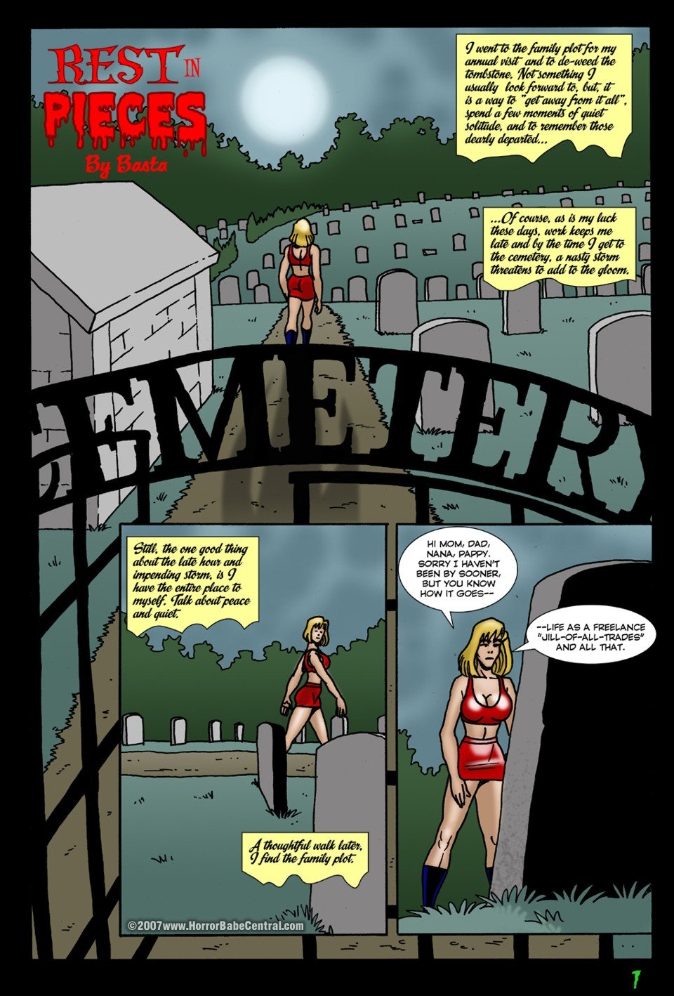 Best In Pieces [HorrorBabeCentral] 1 . Best In Pieces - Chapter 1 [HorrorBabeCentral] – page 1