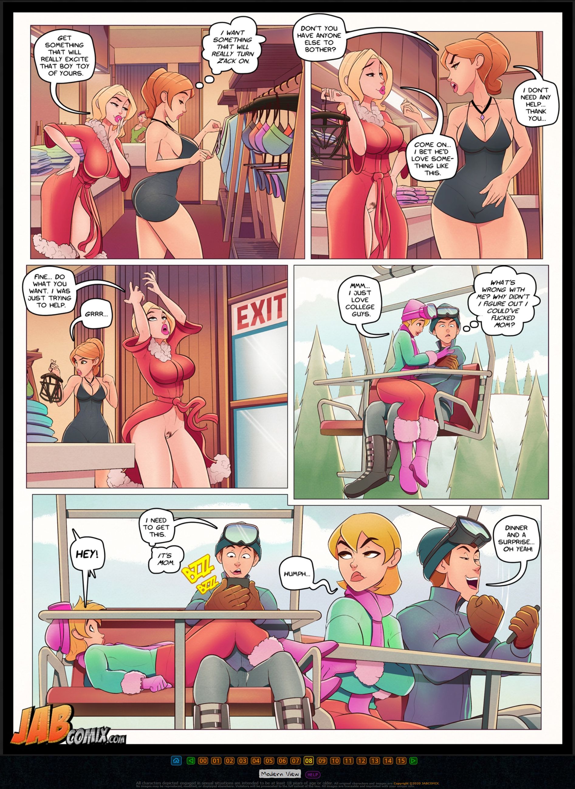 Snowed In [JABComix] 2 . Snowed In - Chapter 2 [JABComix] – page 9