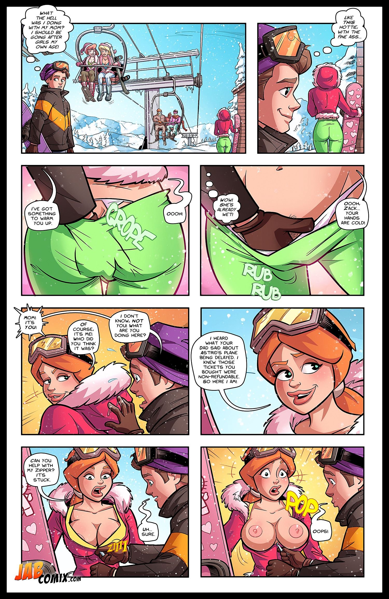 Snowed In [JABComix] 1 . Snowed In  - Chapter 1 [JABComix] – page 11