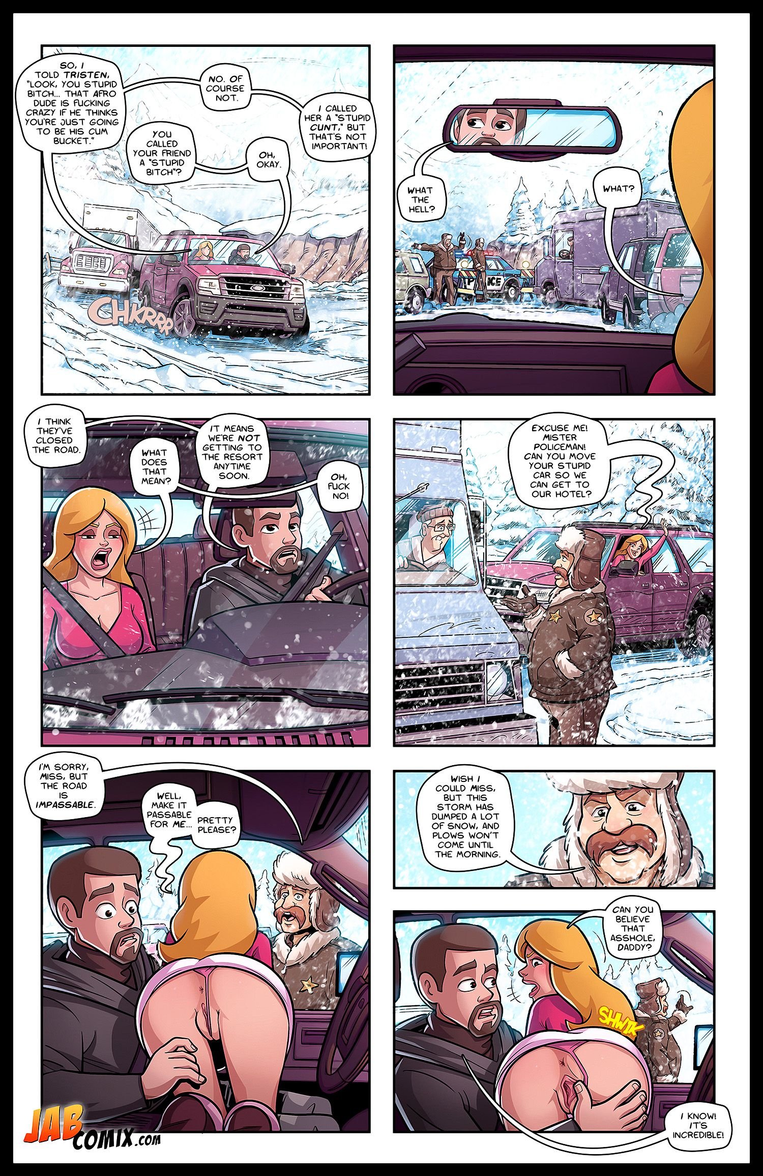 Snowed In [JABComix] 1 . Snowed In  - Chapter 1 [JABComix] – page 14