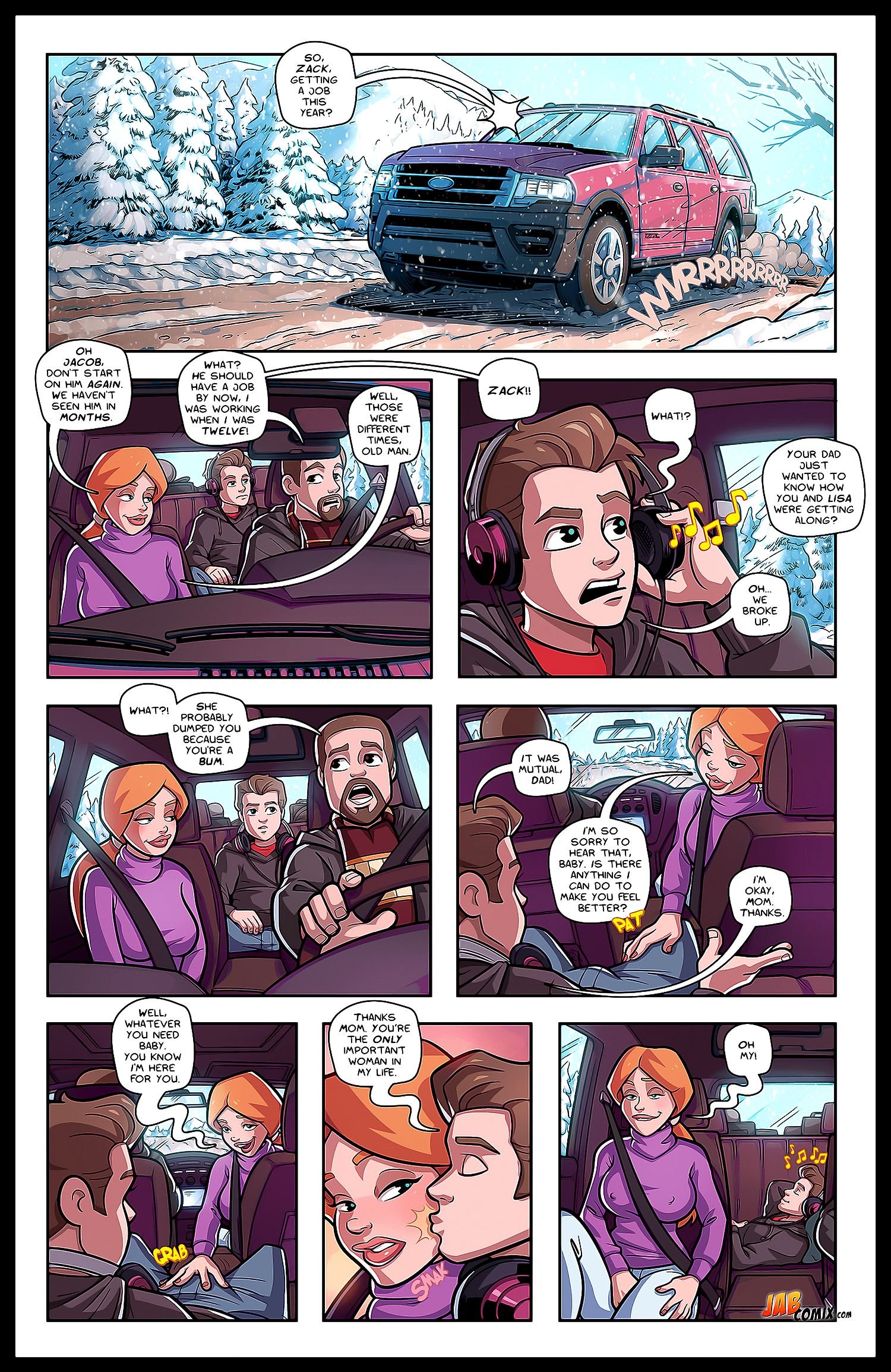 Snowed In [JABComix] 1 . Snowed In  - Chapter 1 [JABComix] – page 2
