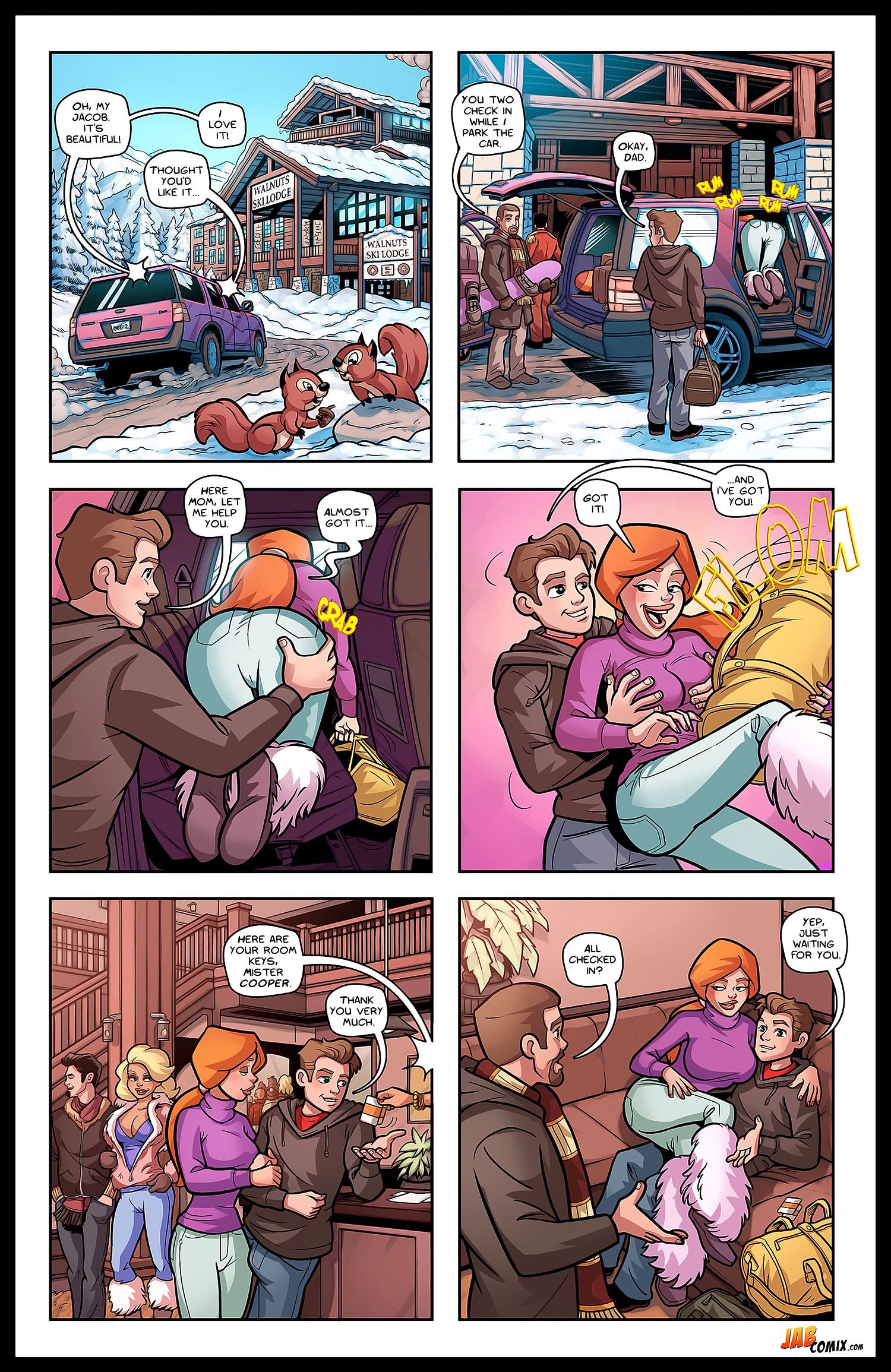 Snowed In [JABComix] 1 . Snowed In  - Chapter 1 [JABComix] – page 3