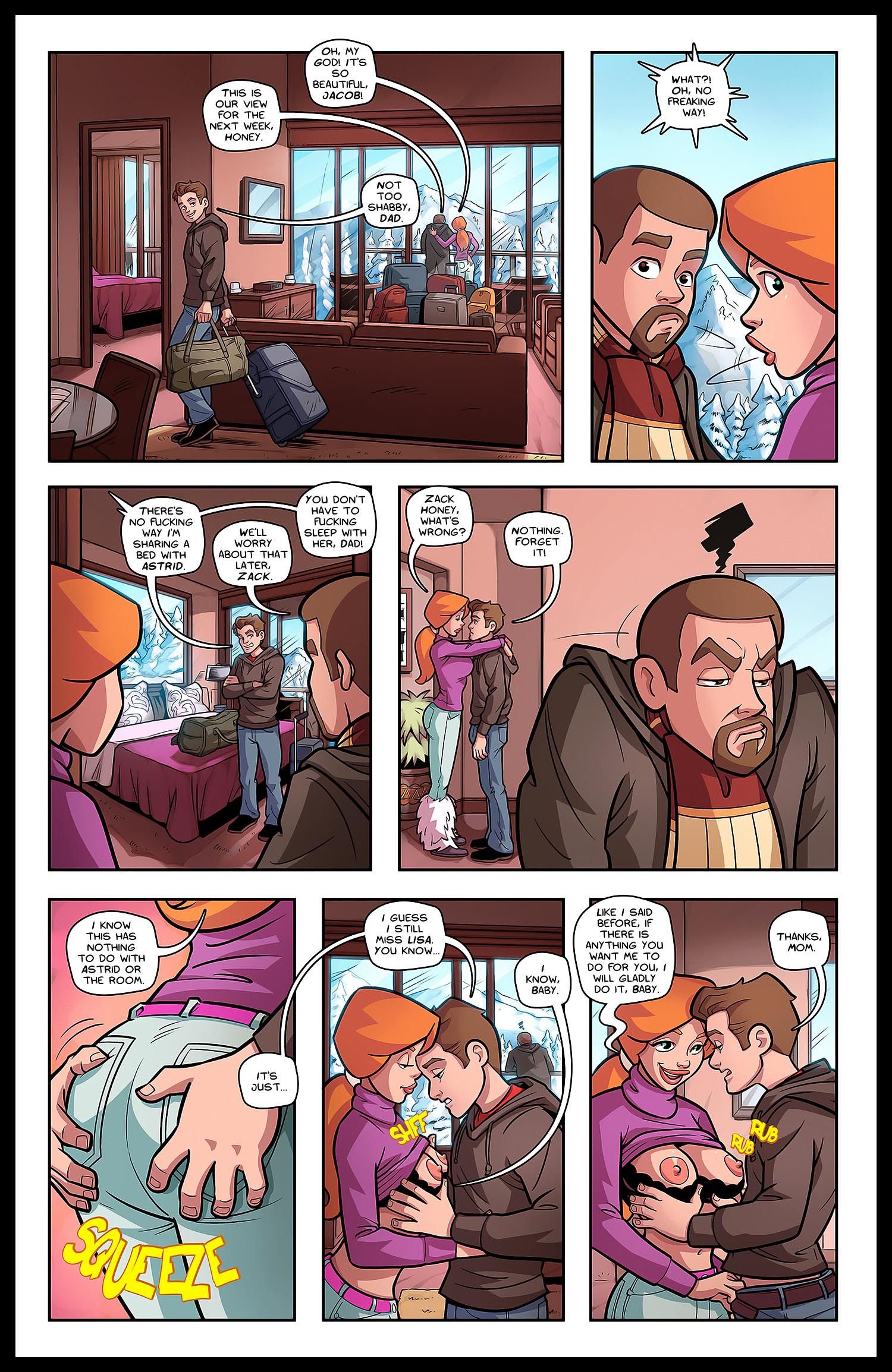 Snowed In [JABComix] 1 . Snowed In  - Chapter 1 [JABComix] – page 4