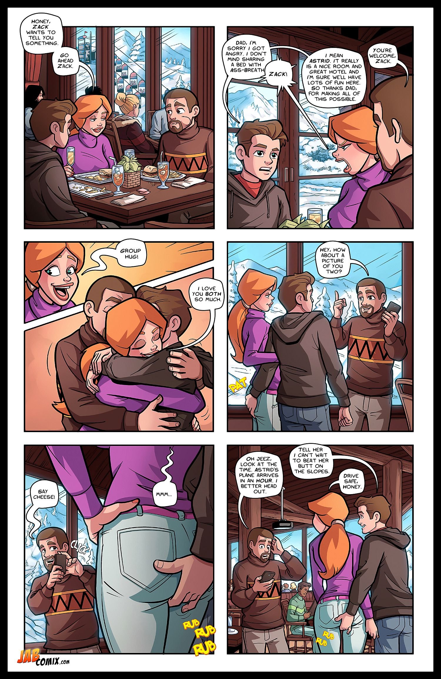 Snowed In [JABComix] 1 . Snowed In  - Chapter 1 [JABComix] – page 5