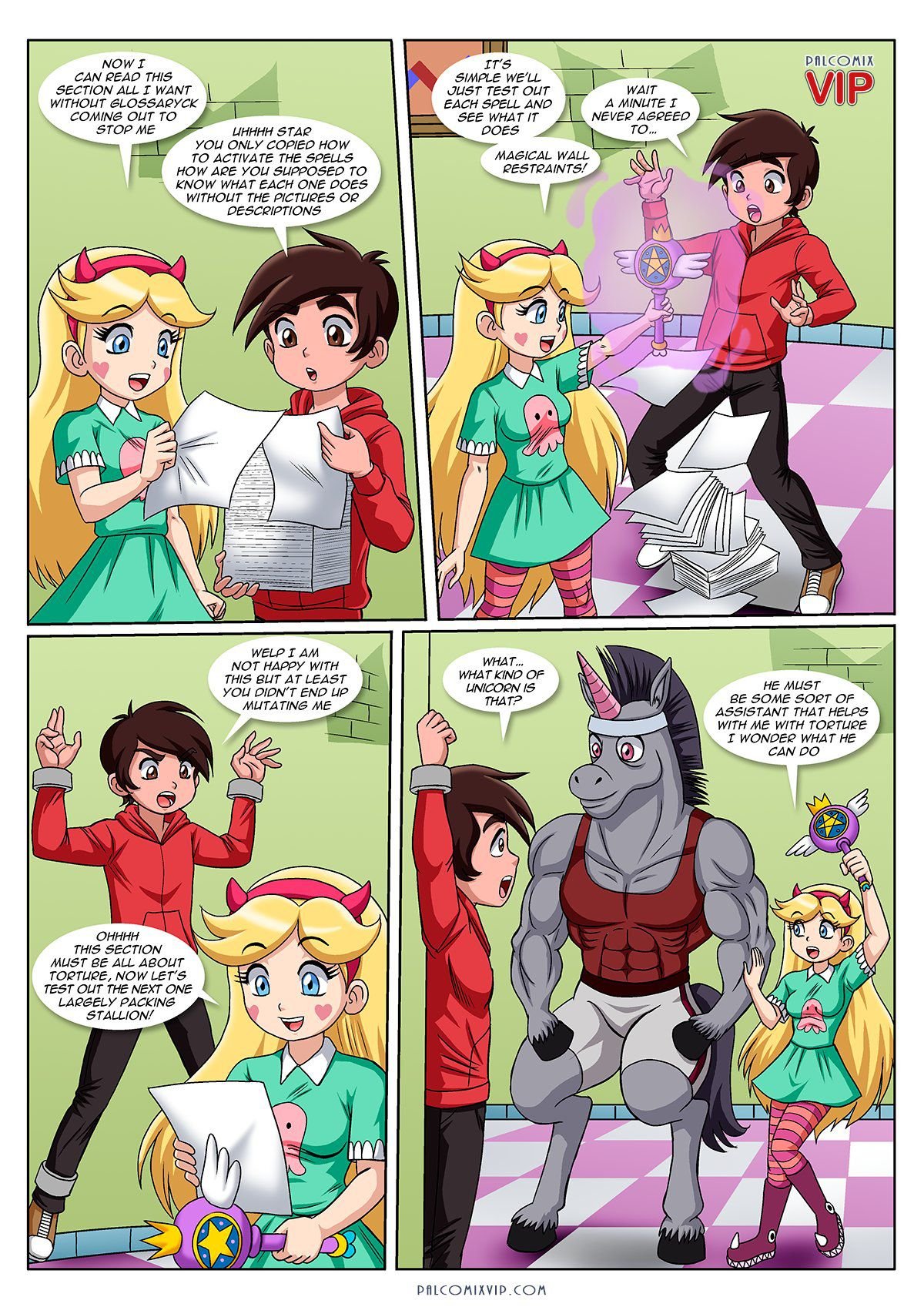 Star’s Magical Kamasutra (Star VS. The Forces Of Evil) [Palcomix] 1 . Star's Magical Kamasutra - Chapter 1 (Star VS. The Forces Of Evil) [Palcomix] – page 4