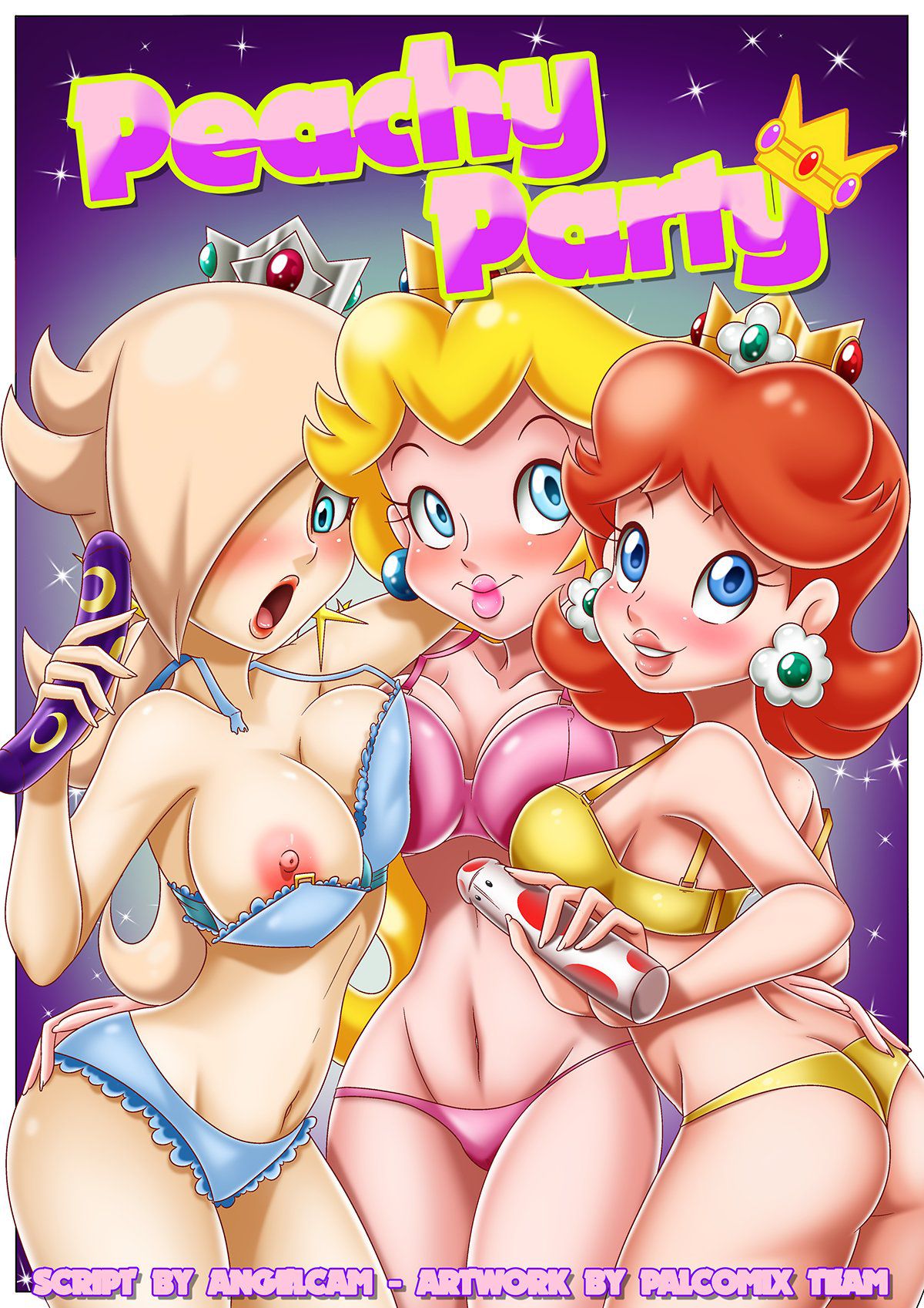 Peachy Party (Mario Series) [Palcomix] 1 . Peachy Party - Chapter 1 (Mario Series) [Palcomix] – page 1