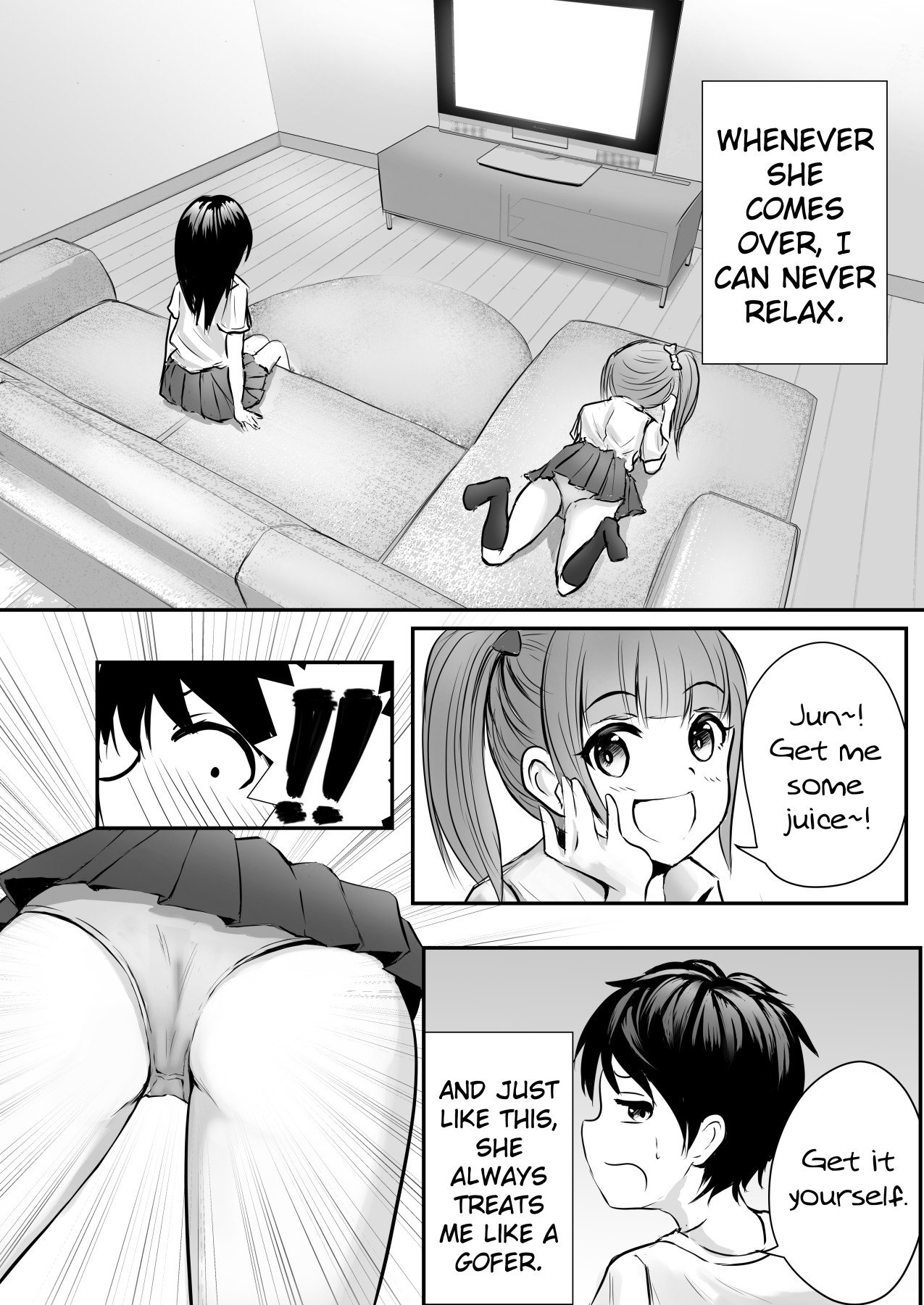 Getting Lewd With My Sister’s Best Friend [Hanabi Ren] 1 . Getting Lewd With My Sister's Best Friend - Chapter 1 [Hanabi Ren] – page 4