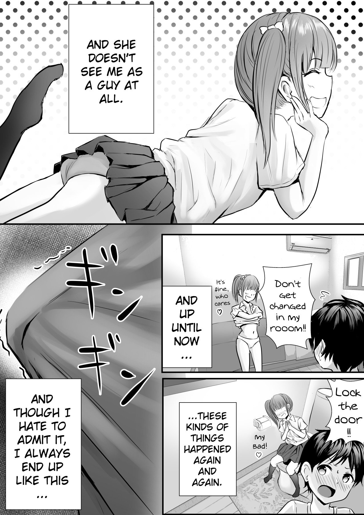 Getting Lewd With My Sister’s Best Friend [Hanabi Ren] 1 . Getting Lewd With My Sister's Best Friend - Chapter 1 [Hanabi Ren] – page 5