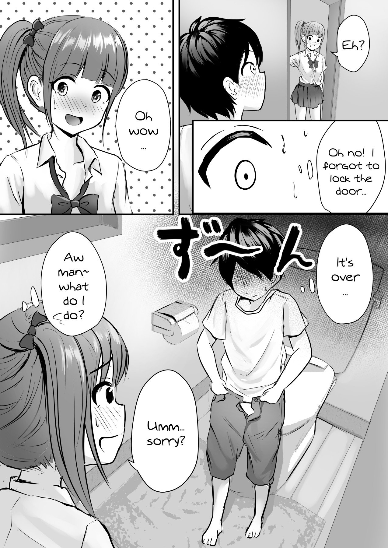 Getting Lewd With My Sister’s Best Friend [Hanabi Ren] 1 . Getting Lewd With My Sister's Best Friend - Chapter 1 [Hanabi Ren] – page 7