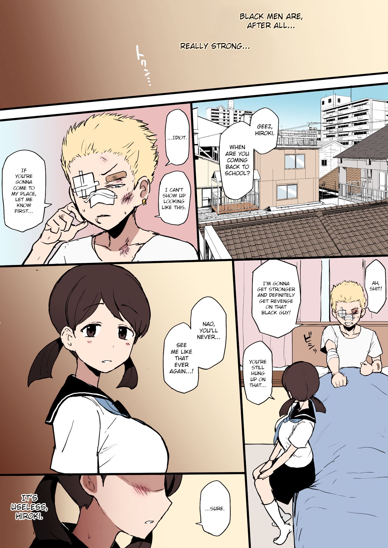 4P Kokujin no Tenkousei ni Osananajimi o NTR ru [Terasu MC] 1 . 4P Kokujin no Tenkousei ni Osananajimi o NTR ru - Chapter 1 [Terasu MC] – page 2