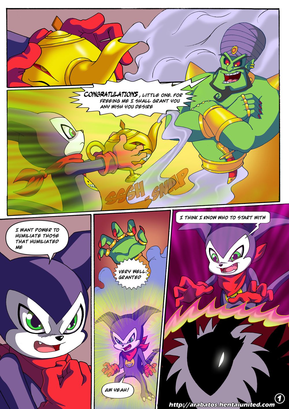 Digimon (Digimon) [Arabatos] 1 . Digimon - Chapter 1 (Digimon) [Arabatos] – page 1